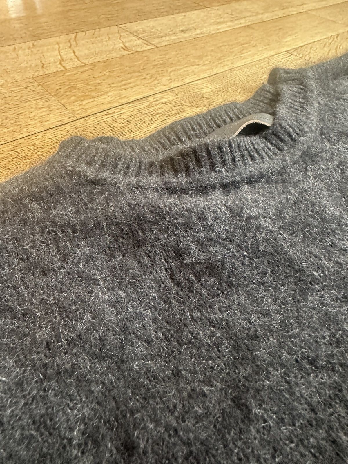 The Elder Statesman The Elder Statesman dark grey super soft cashmere sweater Size US L / EU 52-54 / 3 - 1 Thumbnail