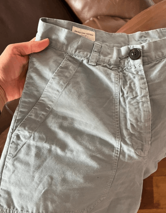 Dries Van Noten Dries Van Noten Pants Cargo Straight Baggy Work EX0156 Size 25" / US 0 / IT 36 - 6 Thumbnail
