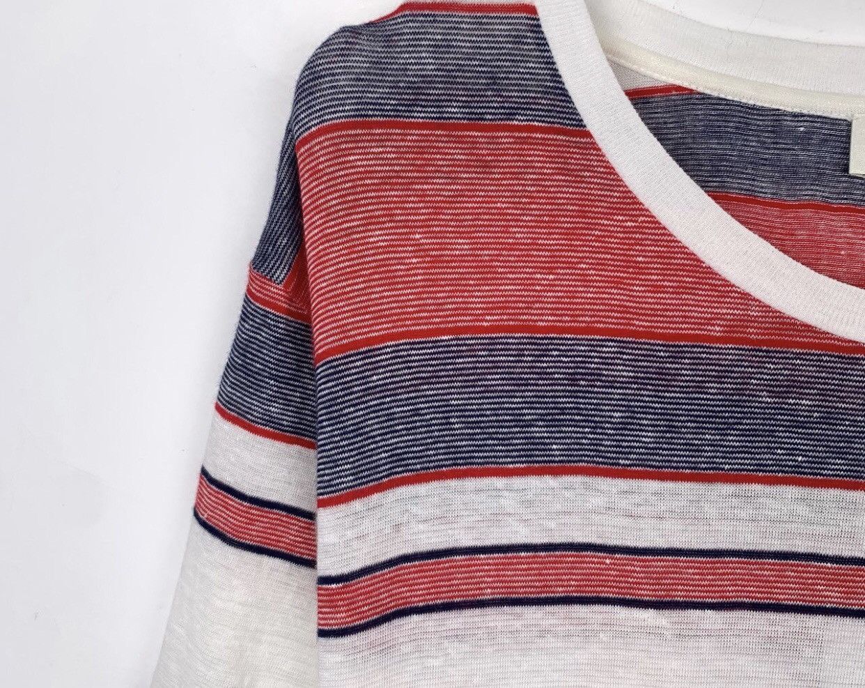 Saint Laurent Paris Saint Laurent SLP color blocked striped short sleevedT-shirt Size US XL / EU 56 / 4 - 3 Thumbnail