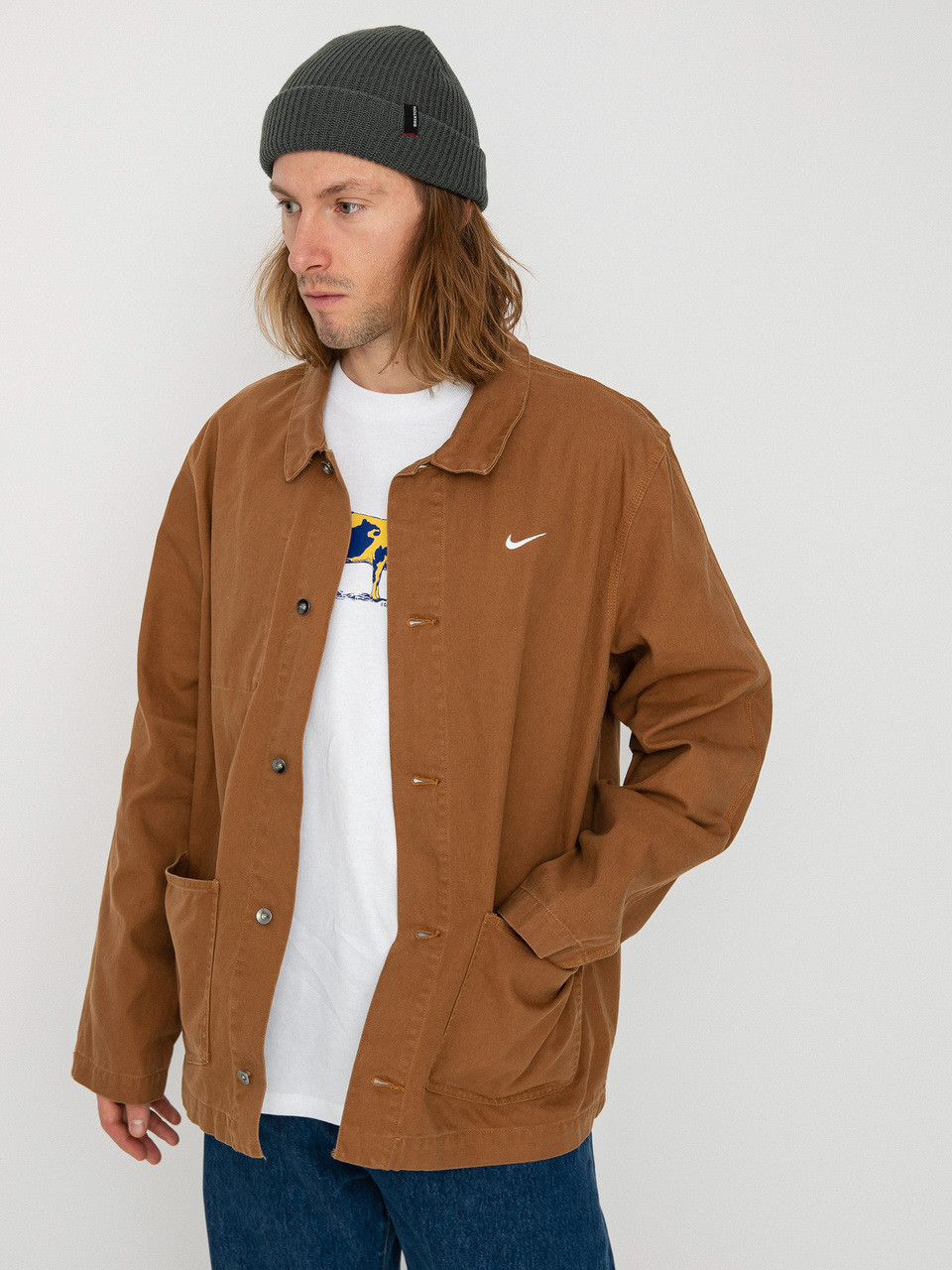 Nike Nike Life Unlined Chore Jacket Size US M / EU 48-50 / 2 - 11 Thumbnail