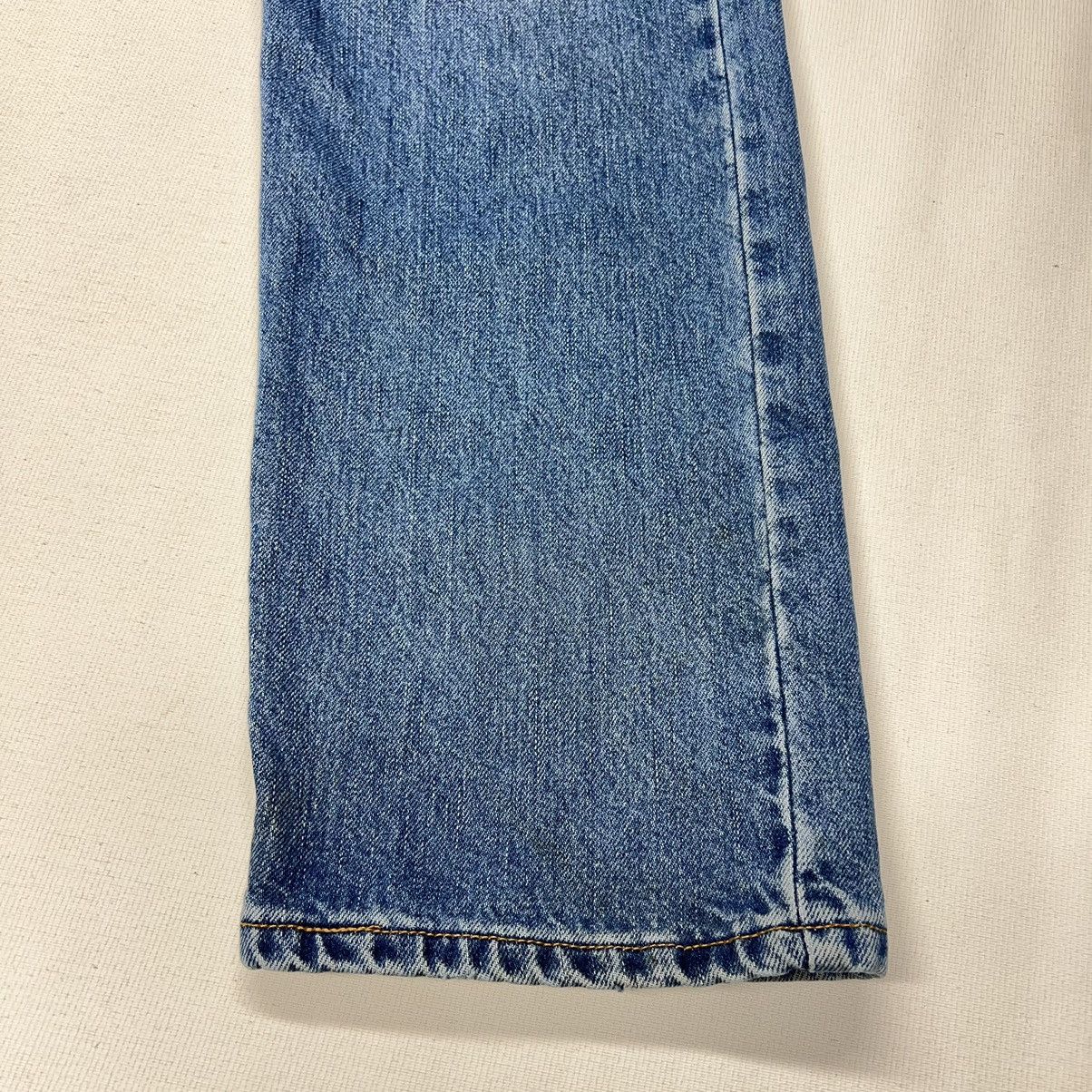 Levi's × Vintage VTG Levis 505 Jeans Blue Regular Fit Straight Denim Faded Size US 36 / EU 52 - 2 Thumbnail