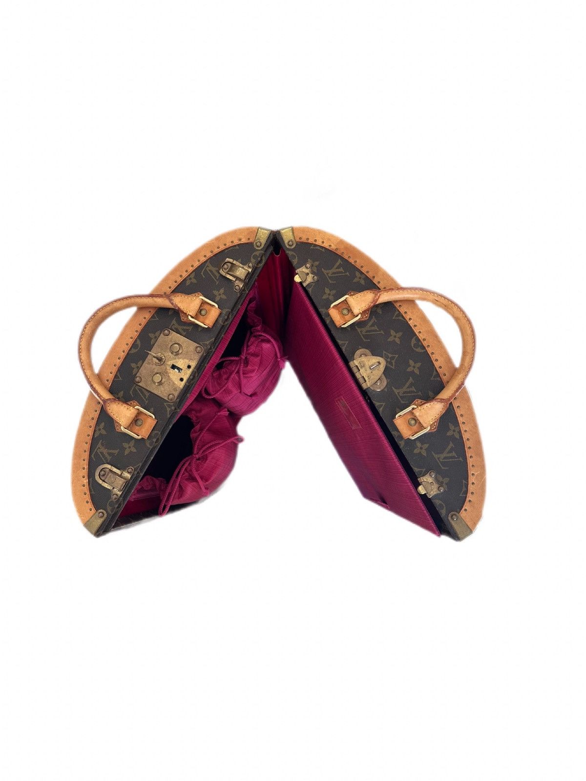 Louis Vuitton LV x Manolo Blahnik Centenaire Oval Trunk (1996) Size ONE SIZE - 5 Thumbnail