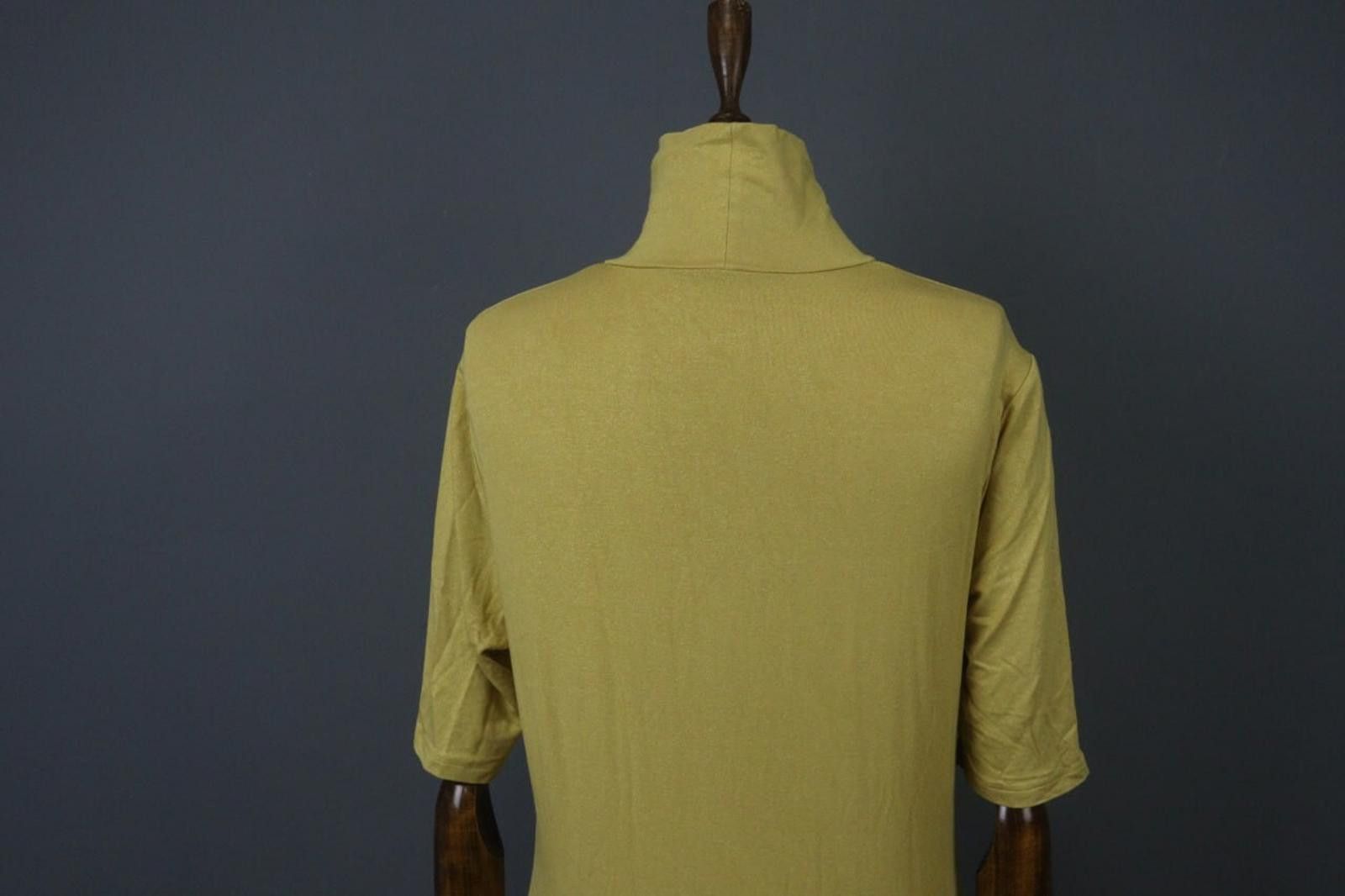 Lauren Ralph Lauren Lauren Ralph Lauren Yellow High Neck Blouse Top Size L Size L / US 10 / IT 46 - 8 Thumbnail
