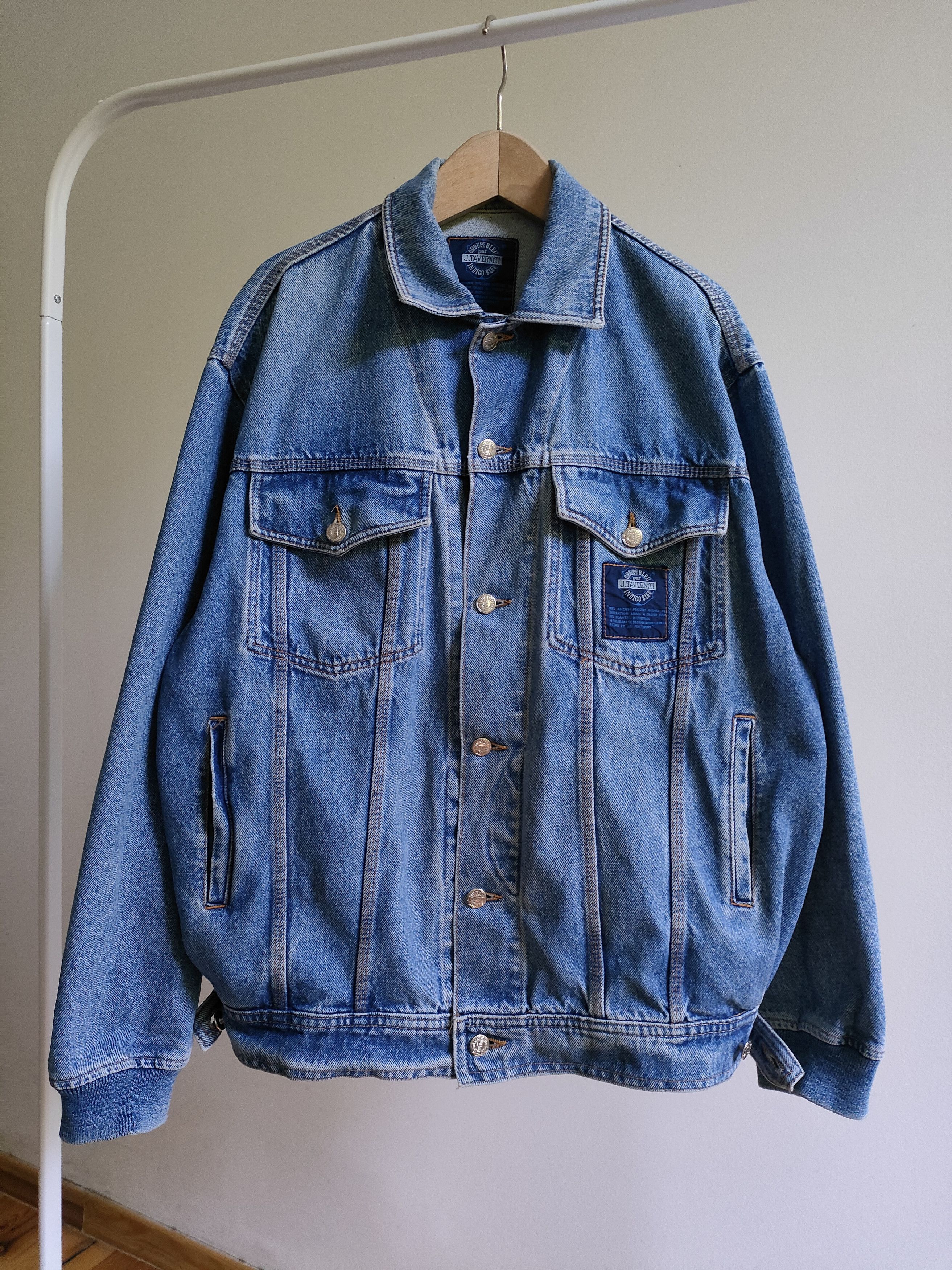 Jimmy Taverniti J.Taverniti Heavy Denim Jacket With Elastic Cuffs and Hem Size US L / EU 52-54 / 3 - 1 Thumbnail