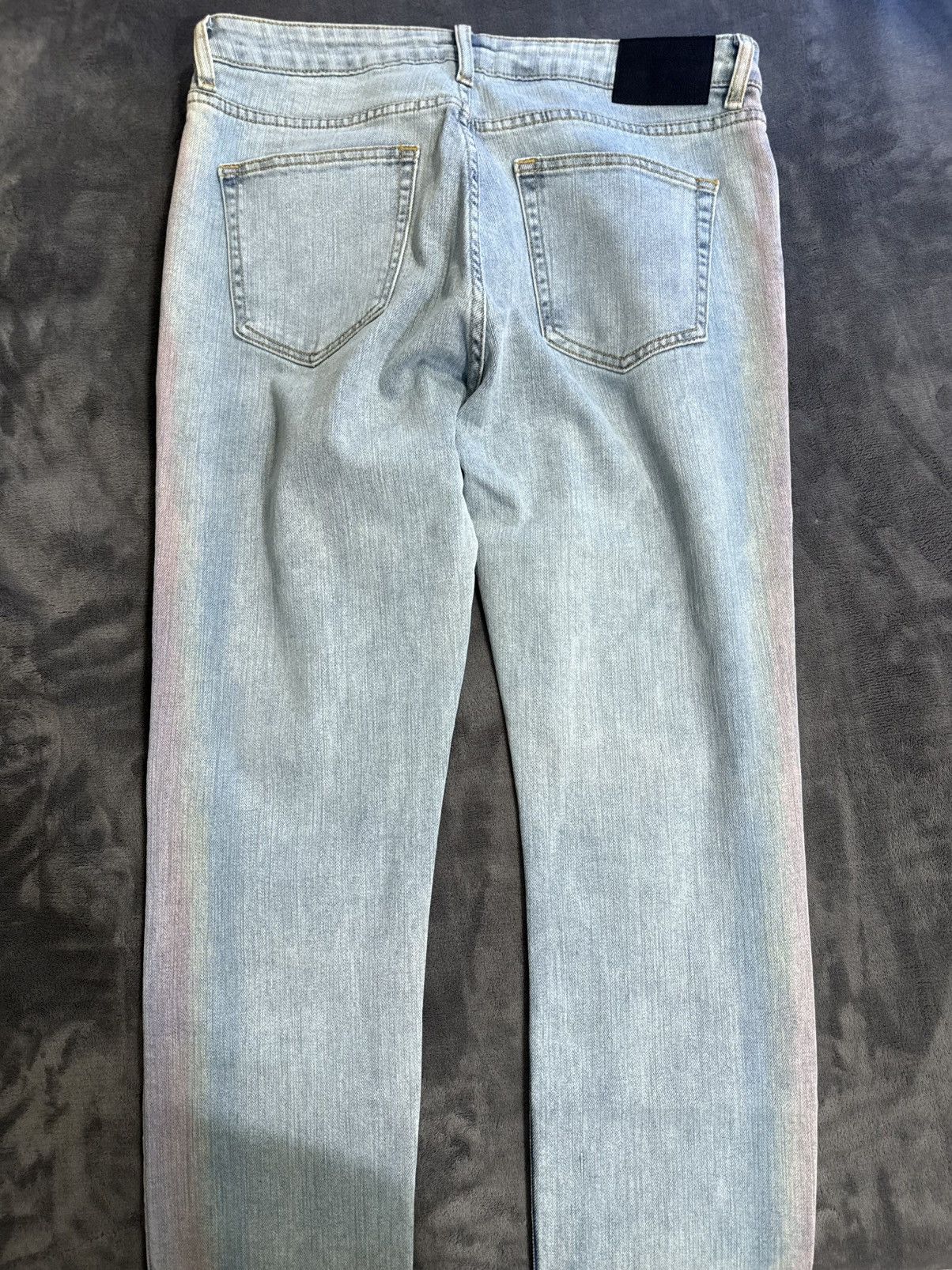 Other Forever21 Hand painted blue jeans floral design, Size: 33 Size US 33 - 2 Thumbnail