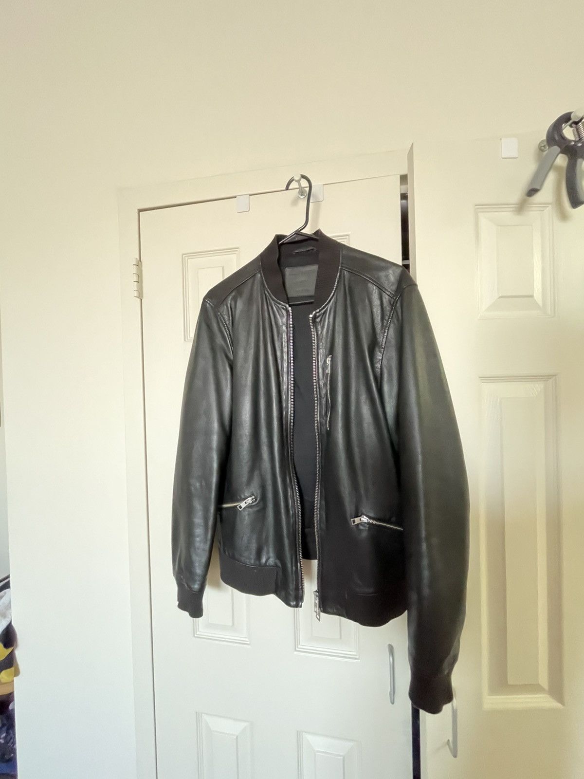 Allsaints Allsaints leather bomber jacket Size US M / EU 48-50 / 2 - 1 Thumbnail