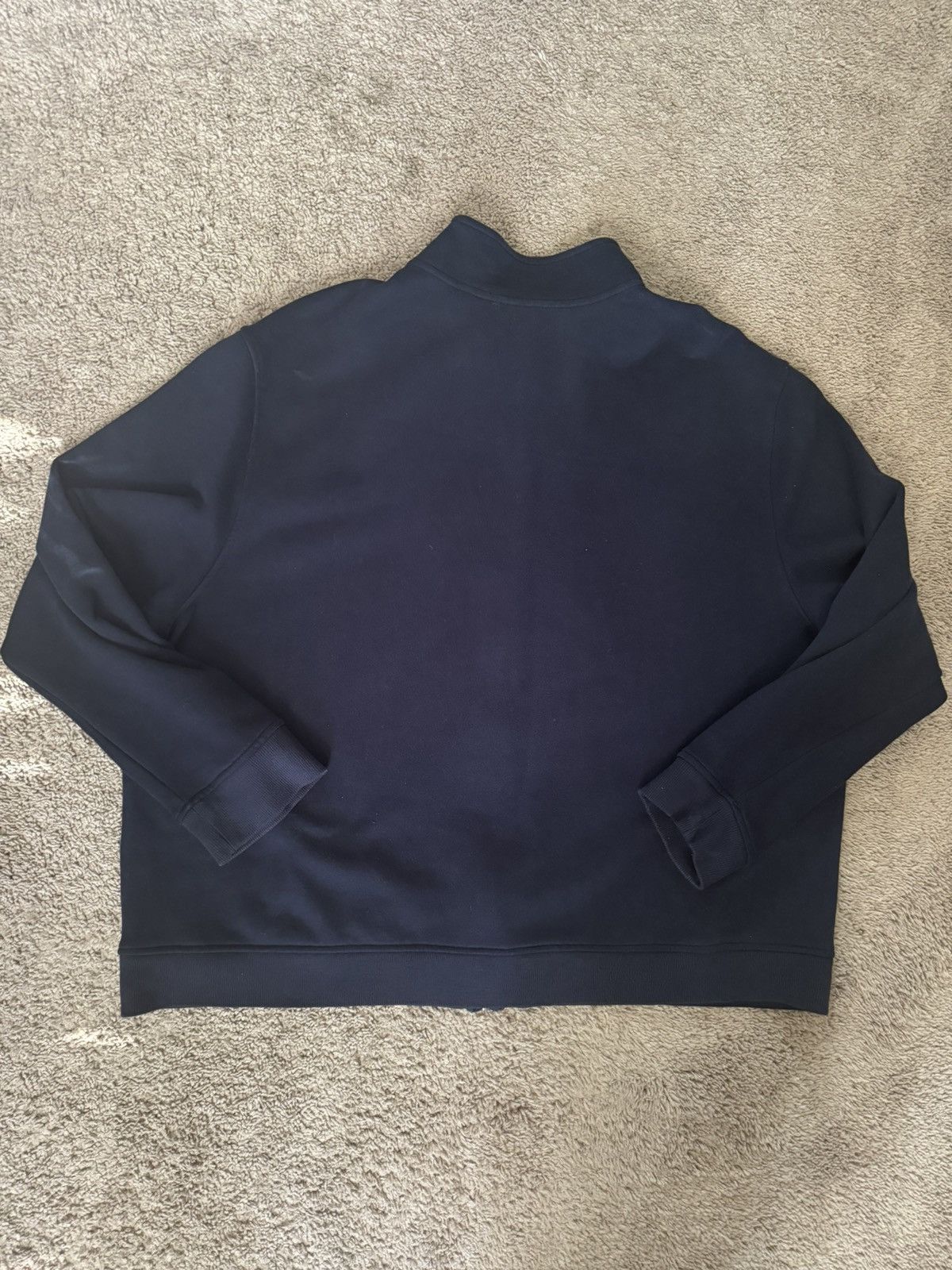 Polo Ralph Lauren × Vintage long sleeve sweater with white fluff on collar Size US XL / EU 56 / 4 - 4 Thumbnail