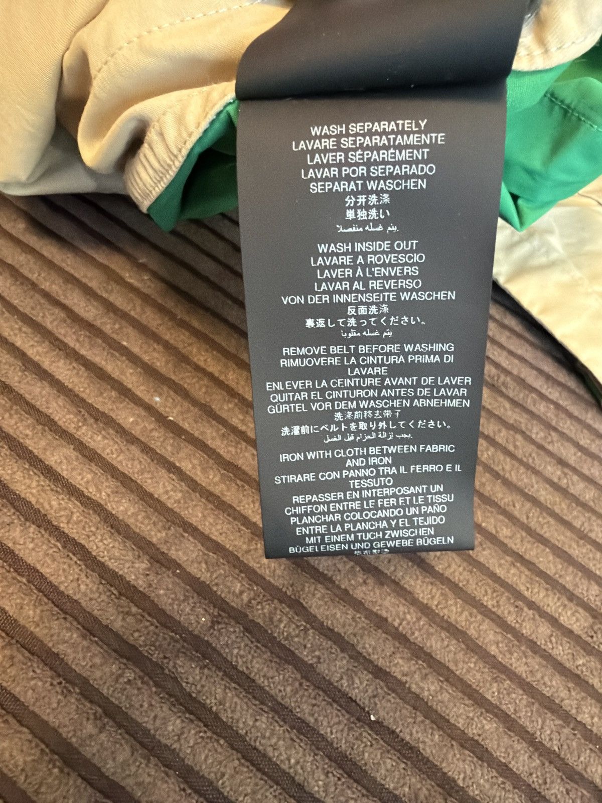 Heron Preston Heron Preston Contrast Back Trench Coat Size US S / EU 44-46 / 1 - 7 Thumbnail