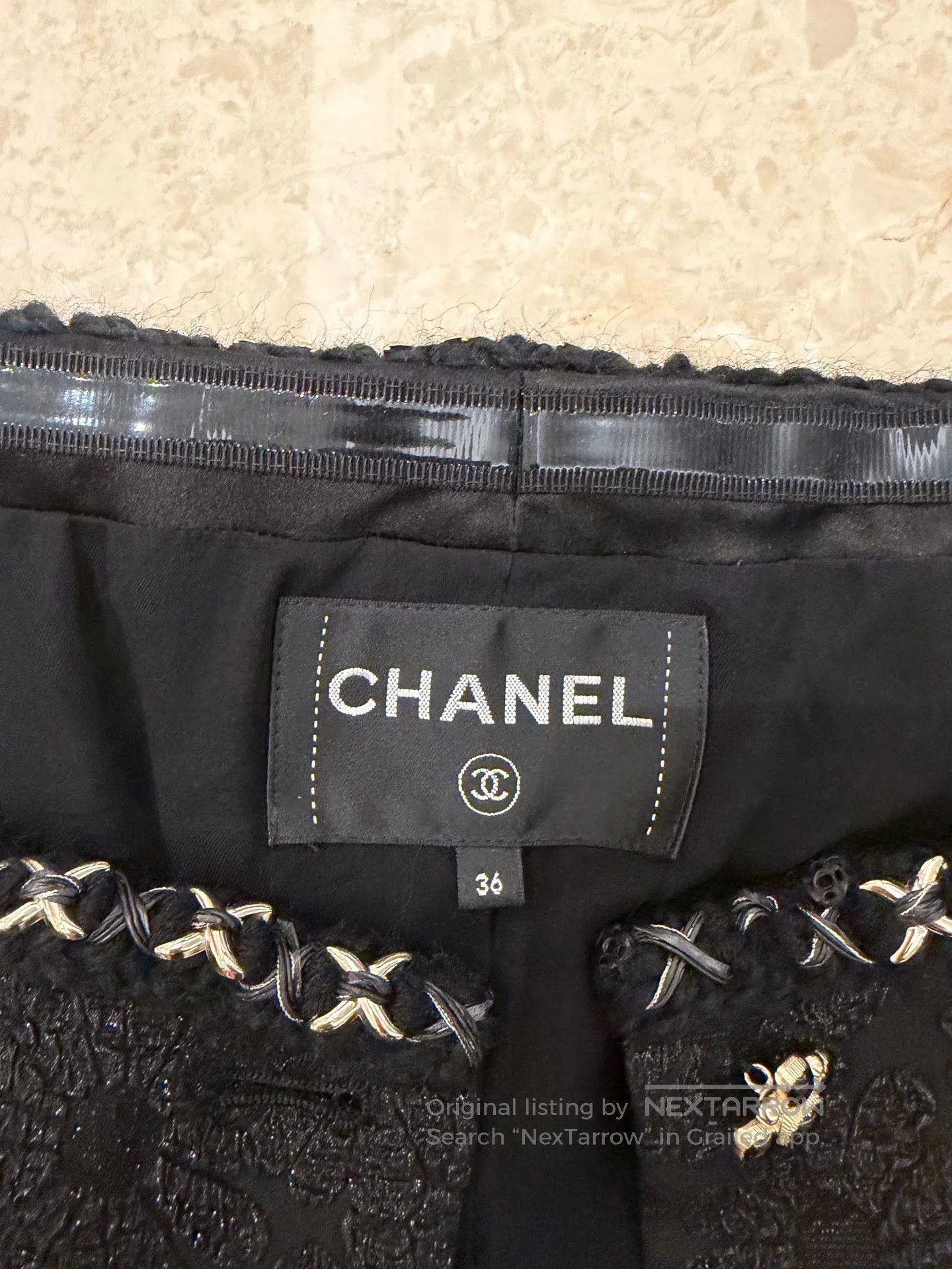 Chanel Chanel 21A Castle Off-Shoulder Top. Size US S / EU 44-46 / 1 - 3 Thumbnail