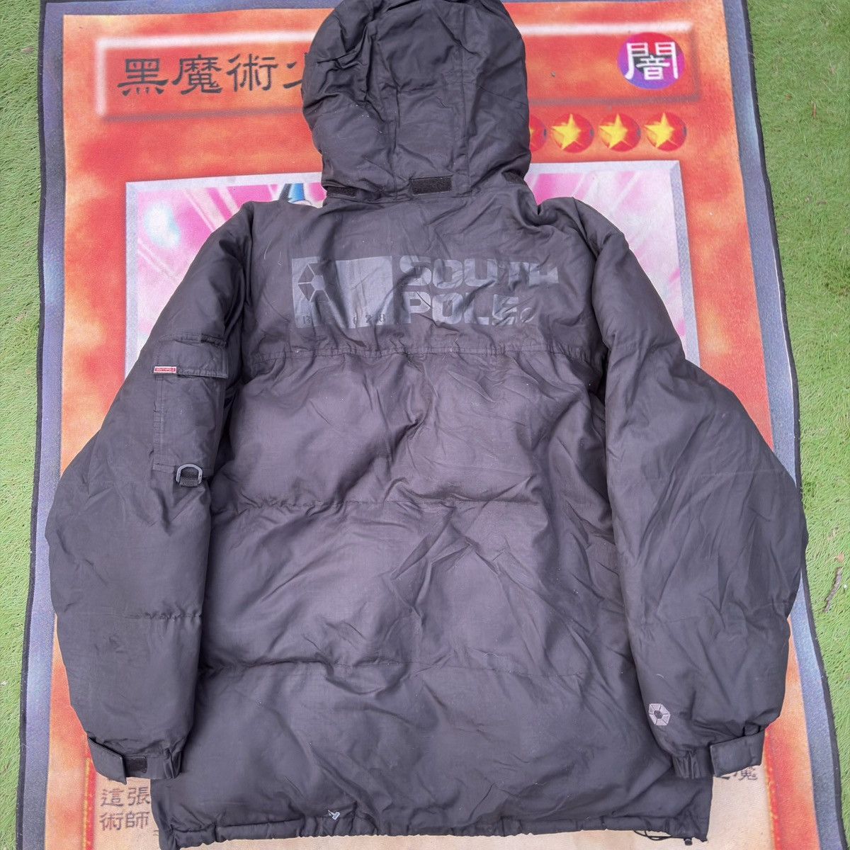 Southpole South Pole Vintage Hooded Puffer Jacket Size US L / EU 52-54 / 3 - 2 Thumbnail