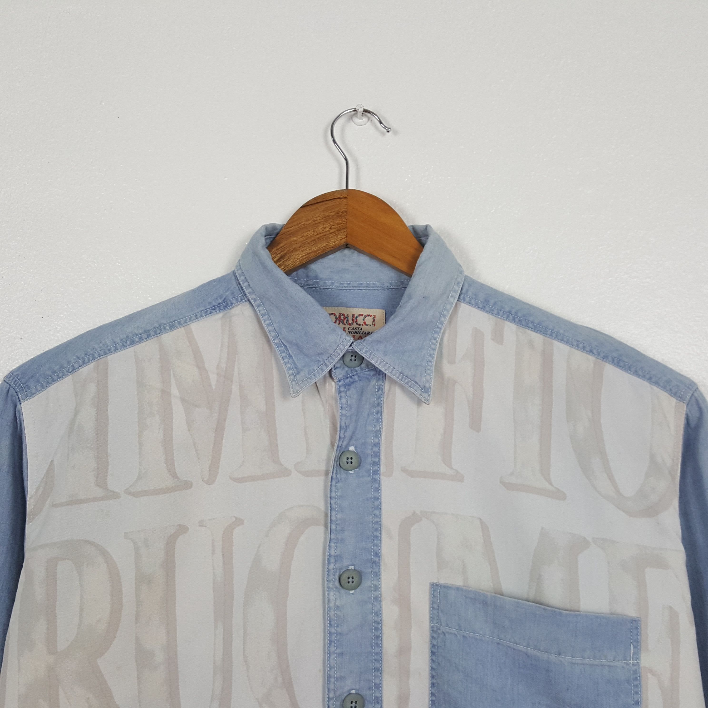 Fiorucci Vintage Fiorucci Men Fashion Brand Shirt C319N30 Size US L / EU 52-54 / 3 - 2 Thumbnail