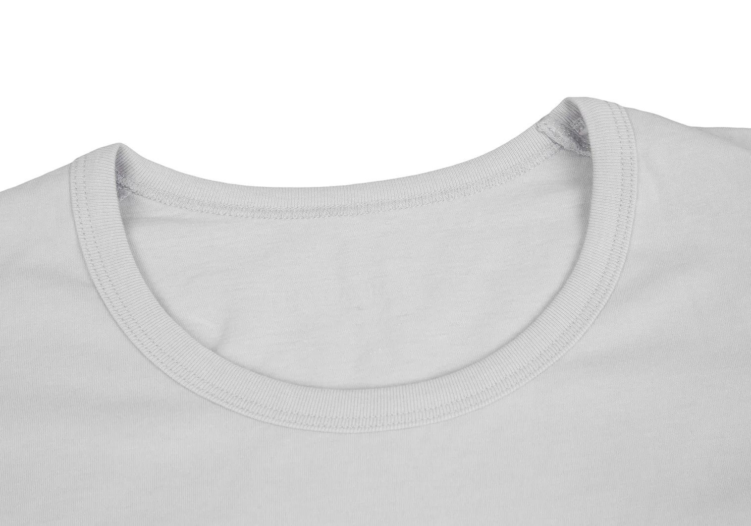 Issey Miyake Cotton Back Logo T-Shirt in Light Gray, Size 3 Size US L / EU 52-54 / 3 - 3 Thumbnail