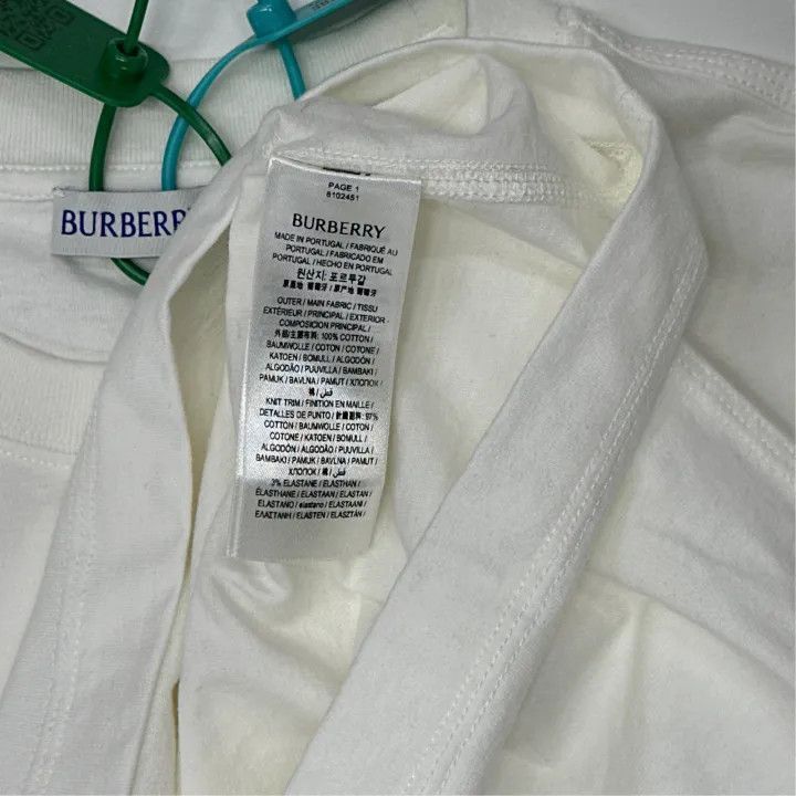 Burberry Burberry Burberry Logo Print Short Sleeve T-Shirt-2507 Size US S / EU 44-46 / 1 - 3 Thumbnail