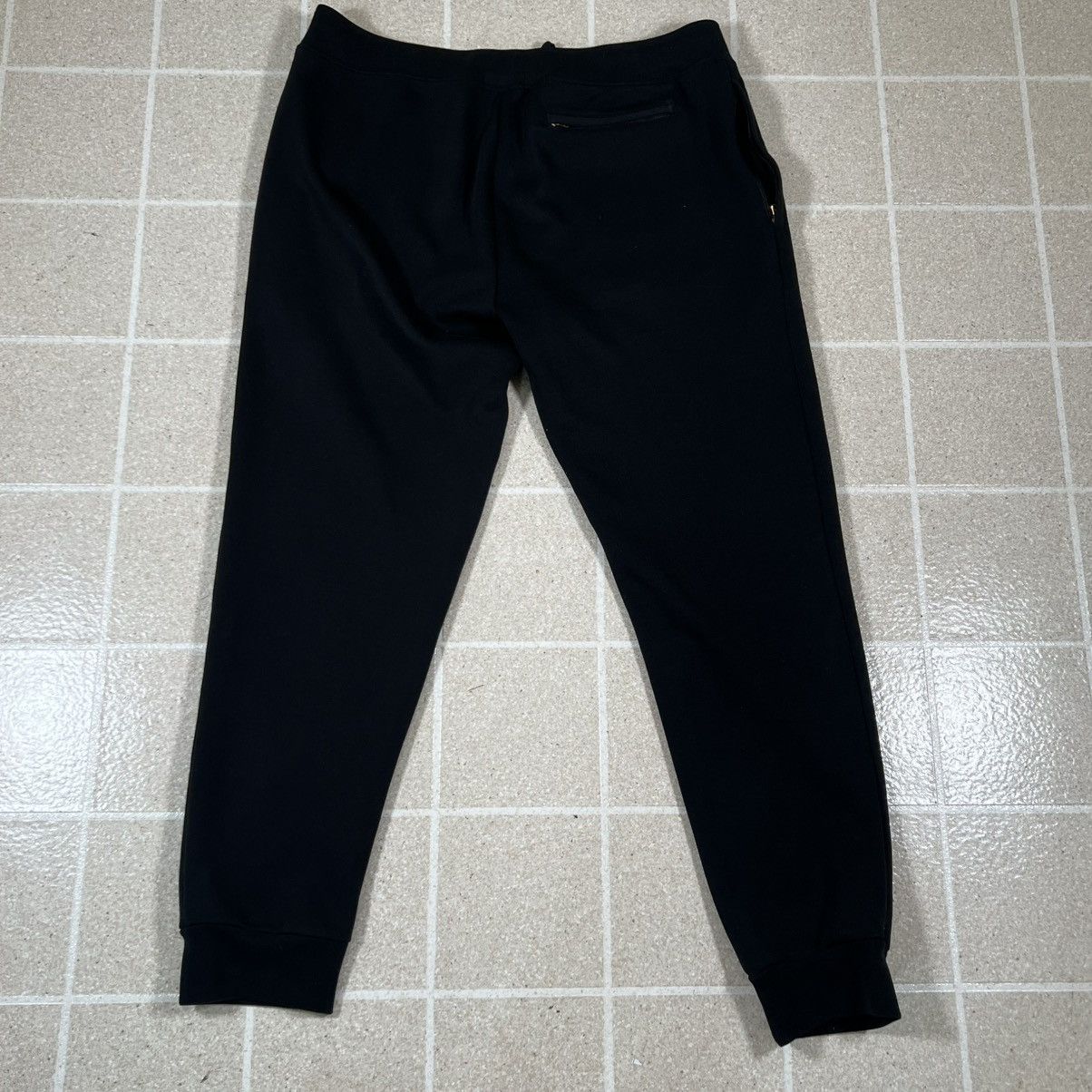 Polo Ralph Lauren Polo Ralph Lauren L Gold Zipper Knit Jogger Pants Black Size US 32 / EU 48 - 5 Thumbnail