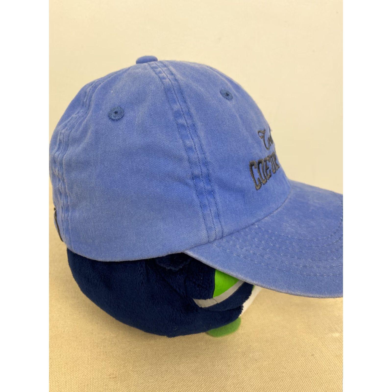 Port Authority Port Authority Hat Blue Cotton Strapback American Cap Adjustable Men Baseball Cap Size ONE SIZE - 6 Thumbnail
