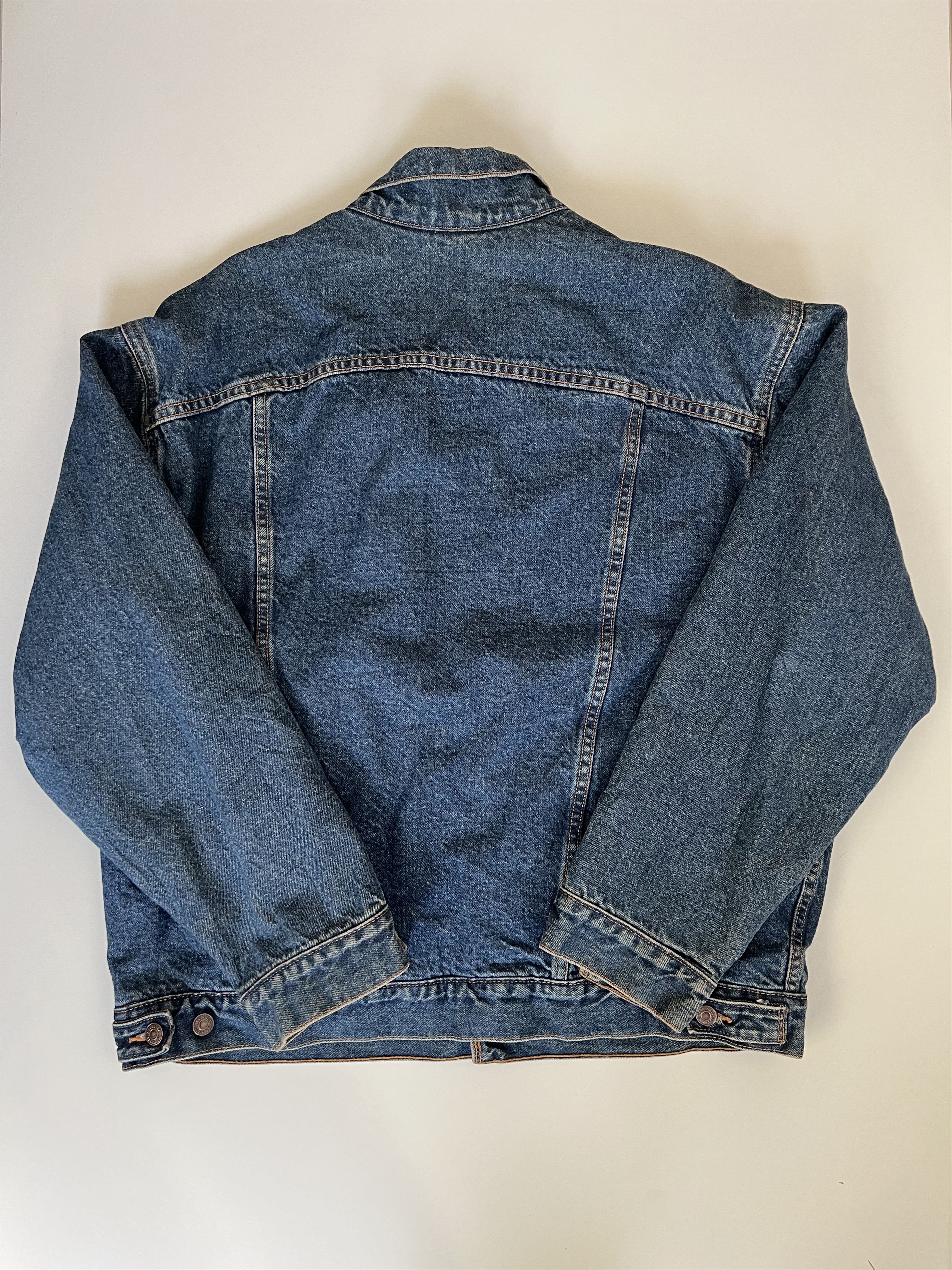 Levi's Vintage Clothing Levi’s Sherpa Denim Jacket – Blue – 90s Workwear Classic Size US M / EU 48-50 / 2 - 2 Thumbnail