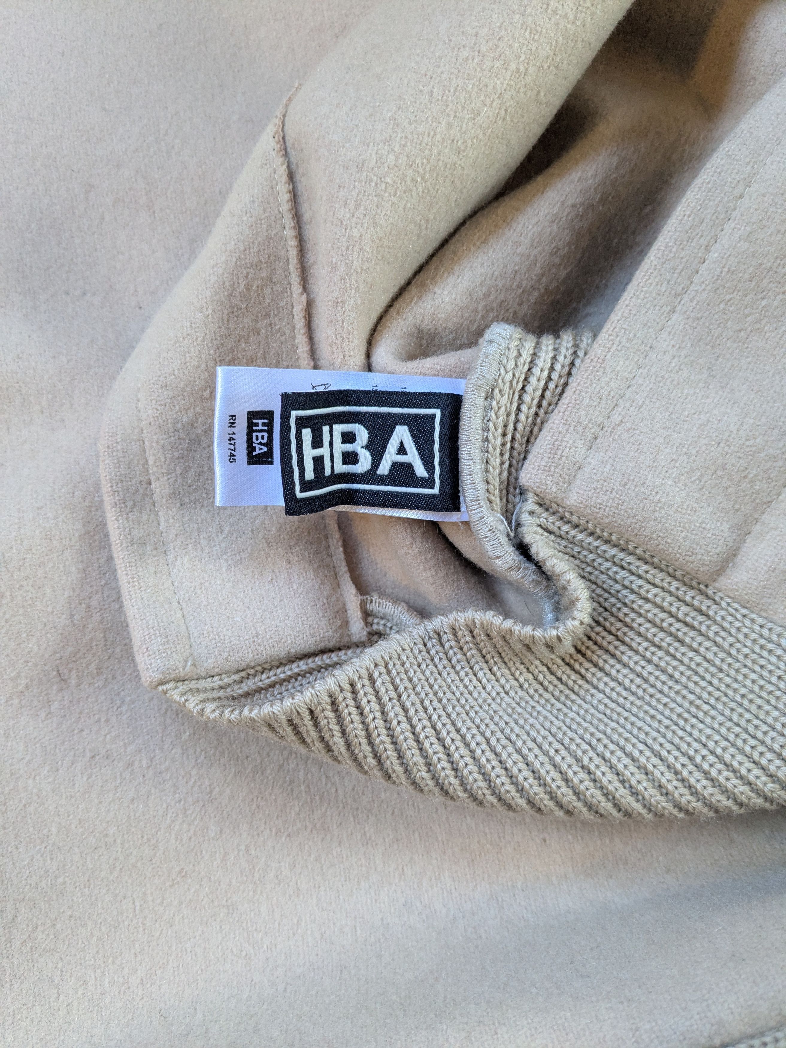 Hood By Air Hood by air FW15 "Daddy" wool camel hoodie Size US M / EU 48-50 / 2 - 6 Thumbnail