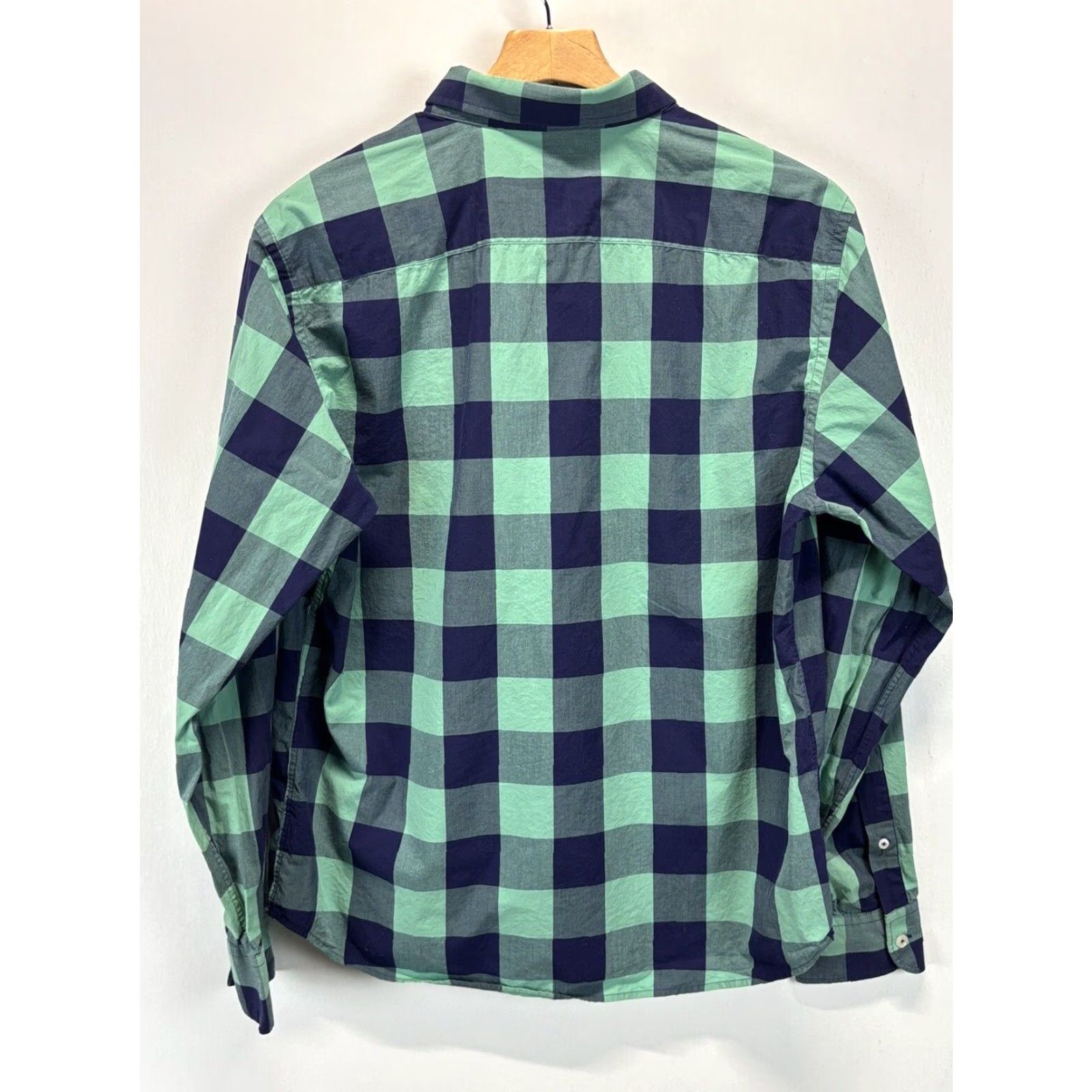 UNTUCKit Untuckit Mens Large Button Up Shirt Long Sleeve Check Size US L / EU 52-54 / 3 - 3 Thumbnail