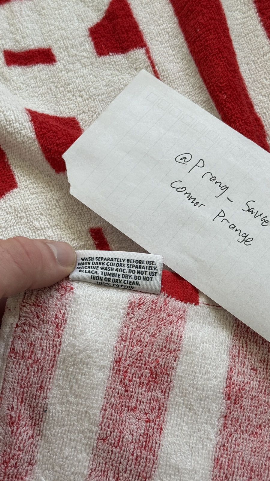 Supreme Supreme American Flag Towel Size ONE SIZE - 4 Thumbnail