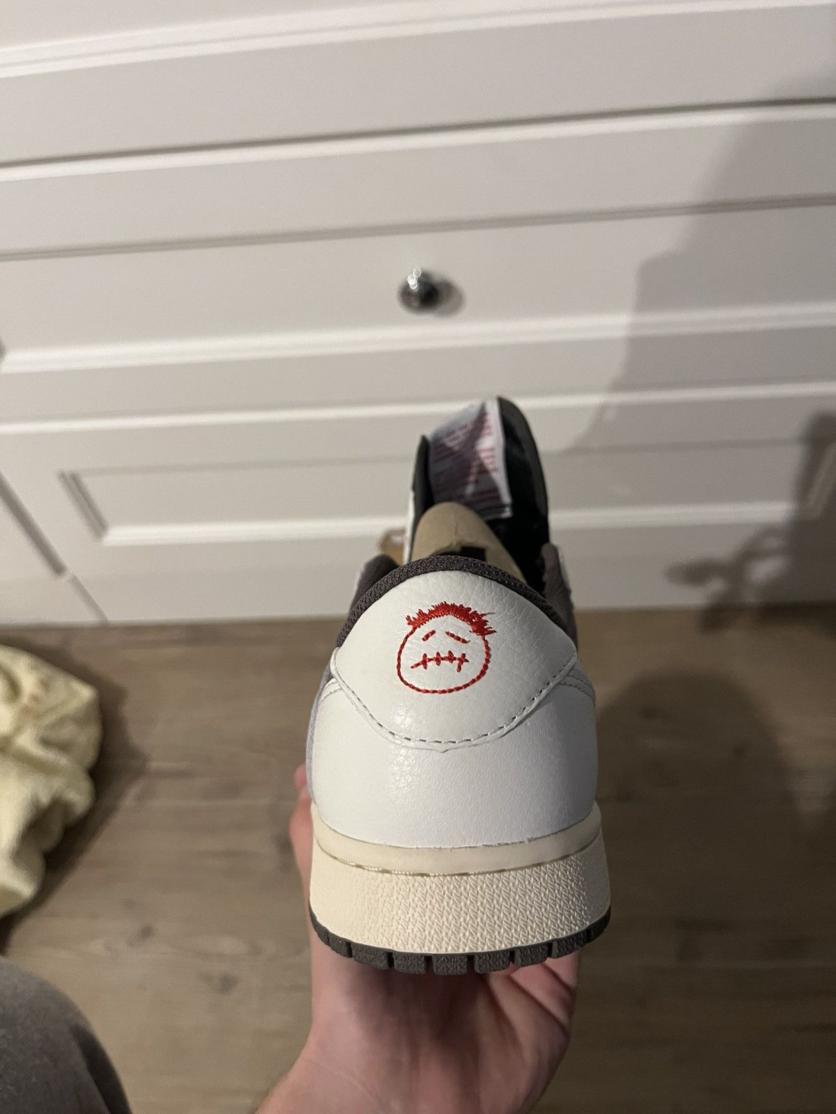Jordan Brand × Nike × Travis Scott Air Jordan 1 Low OG SP Reverse Mocha Size US 8 / EU 41 - 3 Thumbnail