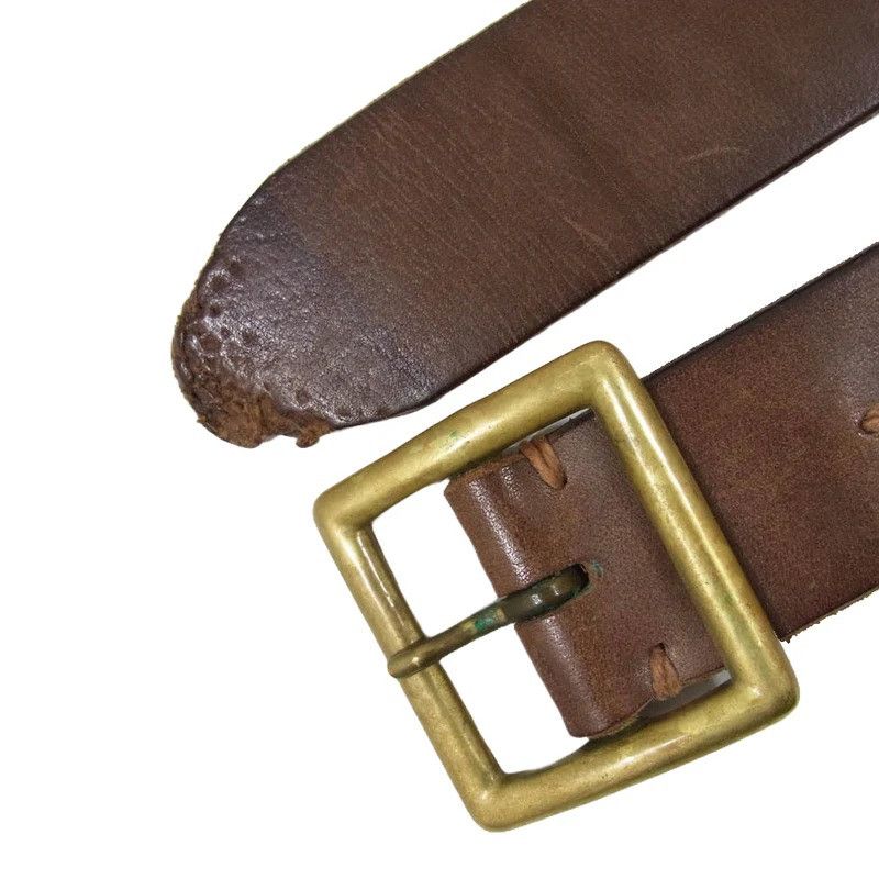 Visvim NO TARIFFS! VISVIM PLAIN VEGGIE SUEDE LEATHER BELT Size 32 - 9 Thumbnail