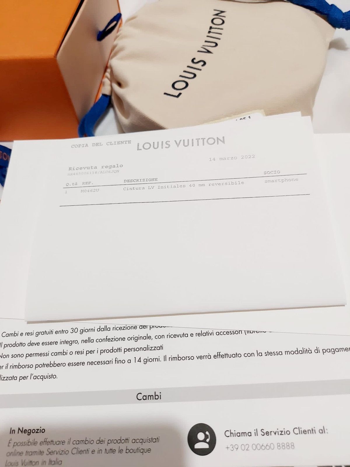 Louis Vuitton CINTURA LV INITIALES 40 MM REVERSIBILE Size 32 - 5 Thumbnail