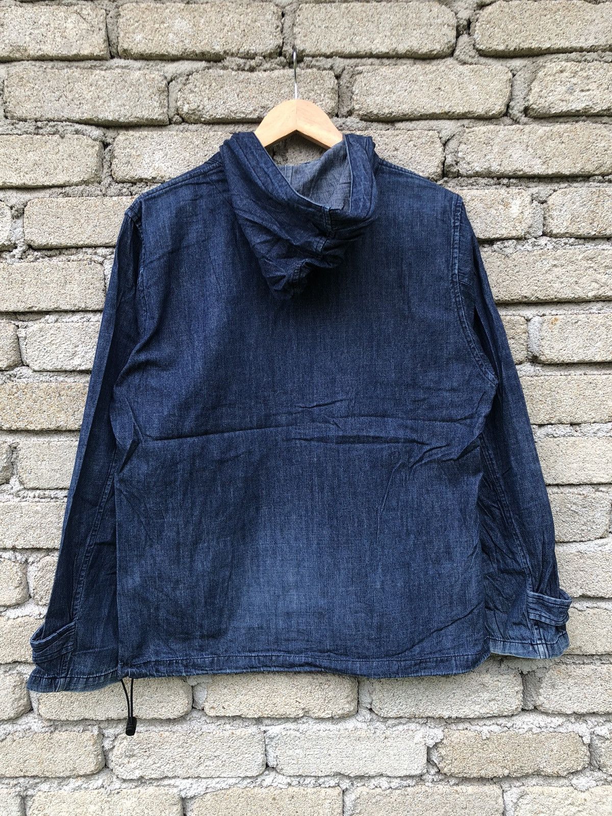 Vintage Vintage Japanese Brands Global Work Fullzipper Denim Jacket Size US L / EU 52-54 / 3 - 14 Thumbnail