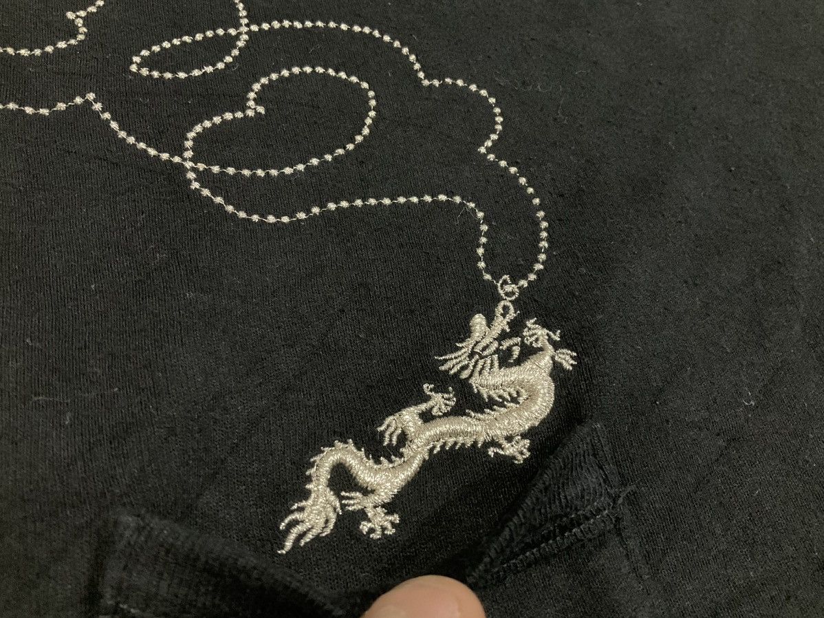Designer × Japanese Brand 🔥Vintage Vivienne Tam Tank Top Dragon Necklace Embroidered Size US XS / EU 42 / 0 - 4 Thumbnail