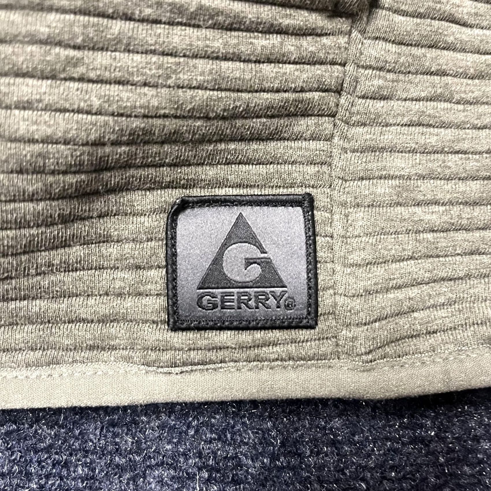 Vintage Gerry Sweater Mens XL Green Snap Mock Neck Pullover Ribbed Knit Outdoor Size US XL / EU 56 / 4 - 2 Thumbnail