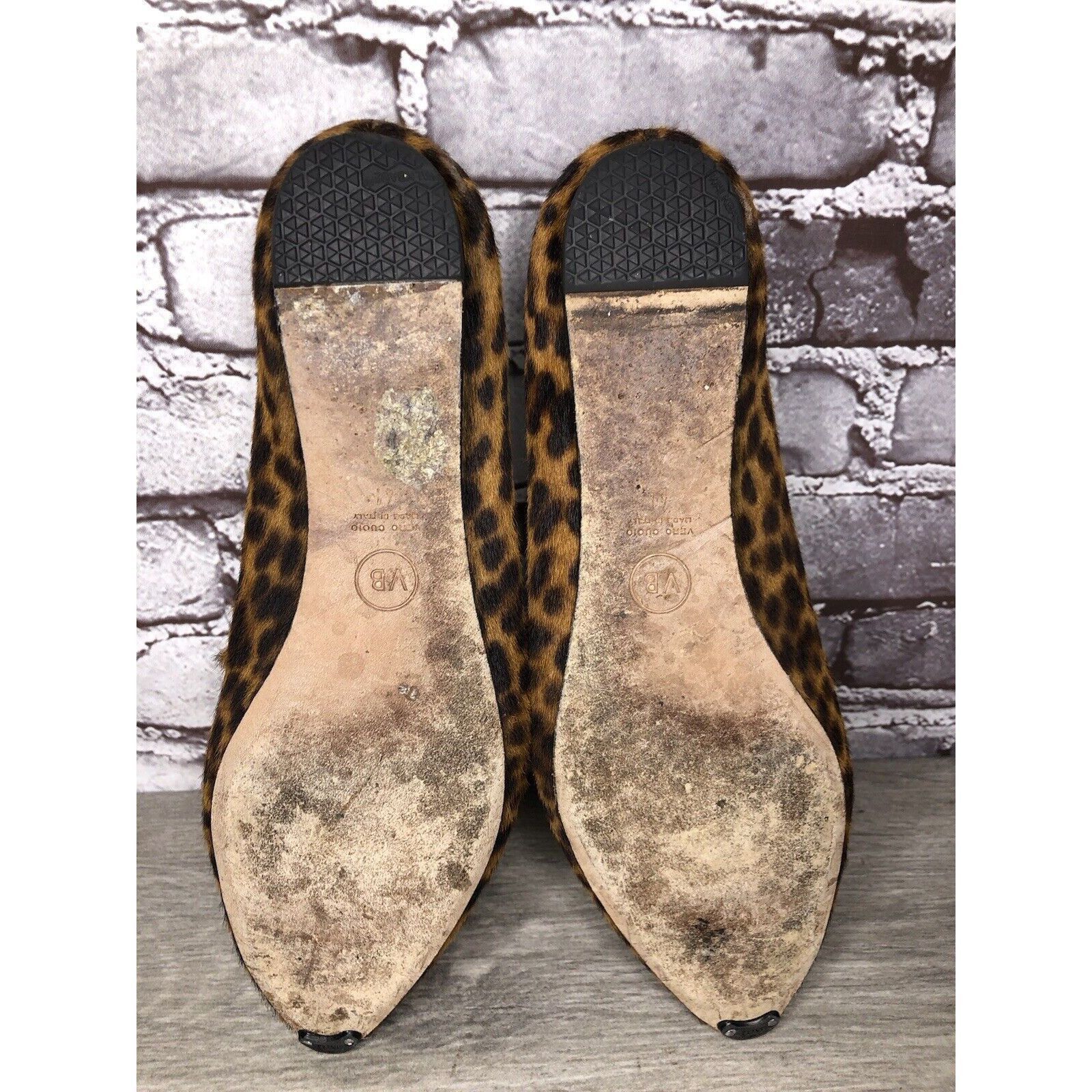 Veronica Beard VERONICA BEARD Griffin Leopard Real Calf Fur Loafers Shoes W Size US 10.5 / IT 40.5 - 8 Thumbnail