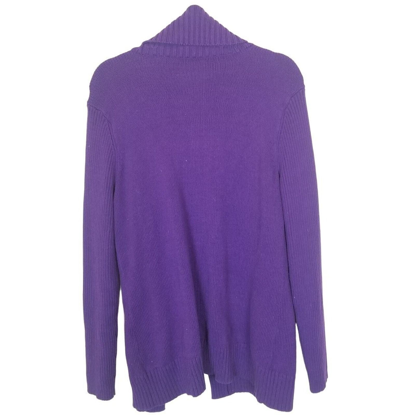Lauren Ralph Lauren Lauren Ralph Lauren Womens Cardigan Sweater Sz XL Heavy Knit Size XL / US 12-14 / IT 48-50 - 7 Thumbnail