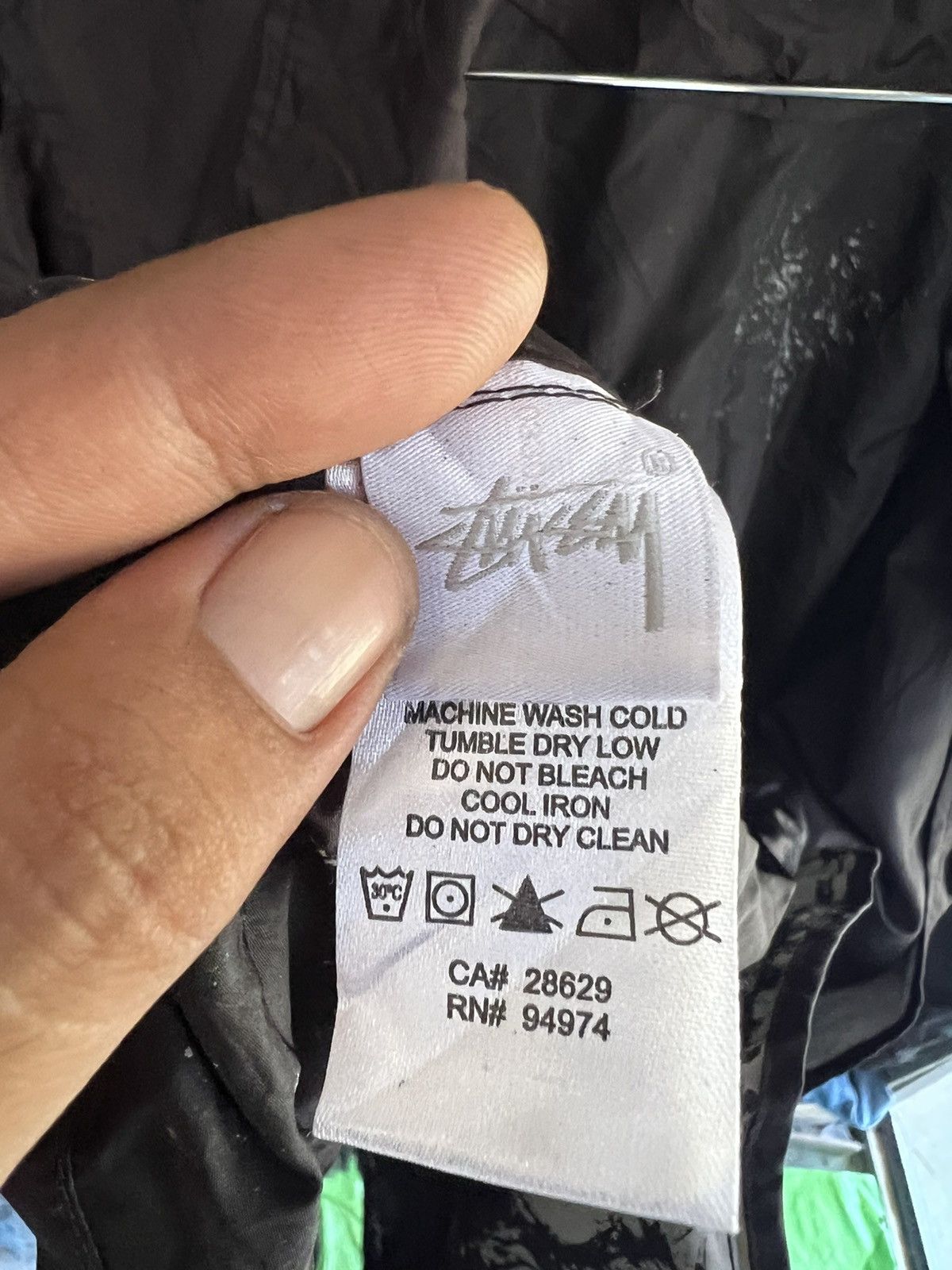 Stussy 🔥Stussy Black Small Logo Long Button Jacket Size US M / EU 48-50 / 2 - 21 Thumbnail