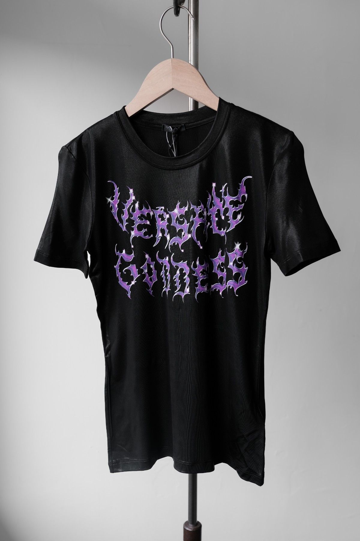 Versace VERSACE Goddess Metallic Print Tee Size XS / US 0-2 / IT 36-38 - 3 Thumbnail