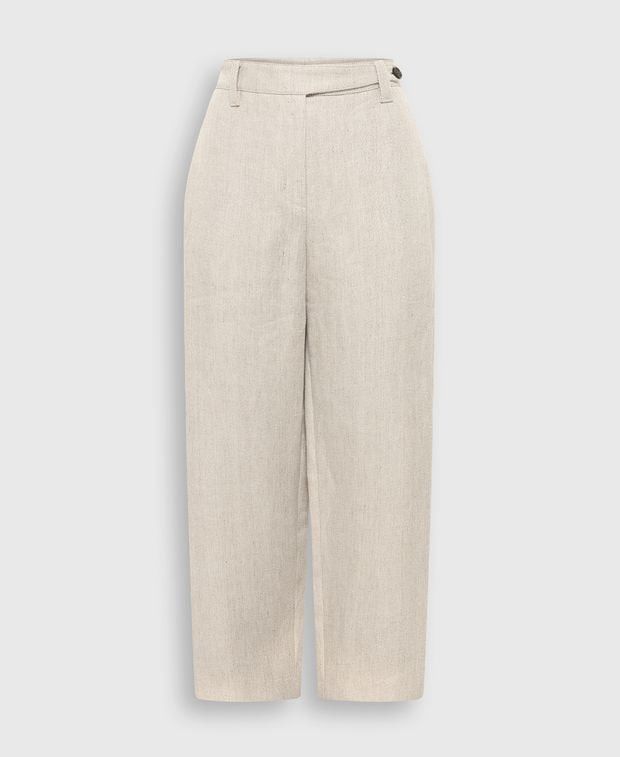 Brunello Cucinelli Linen trousers Size 26" / US 2 / IT 38 - 1 Thumbnail