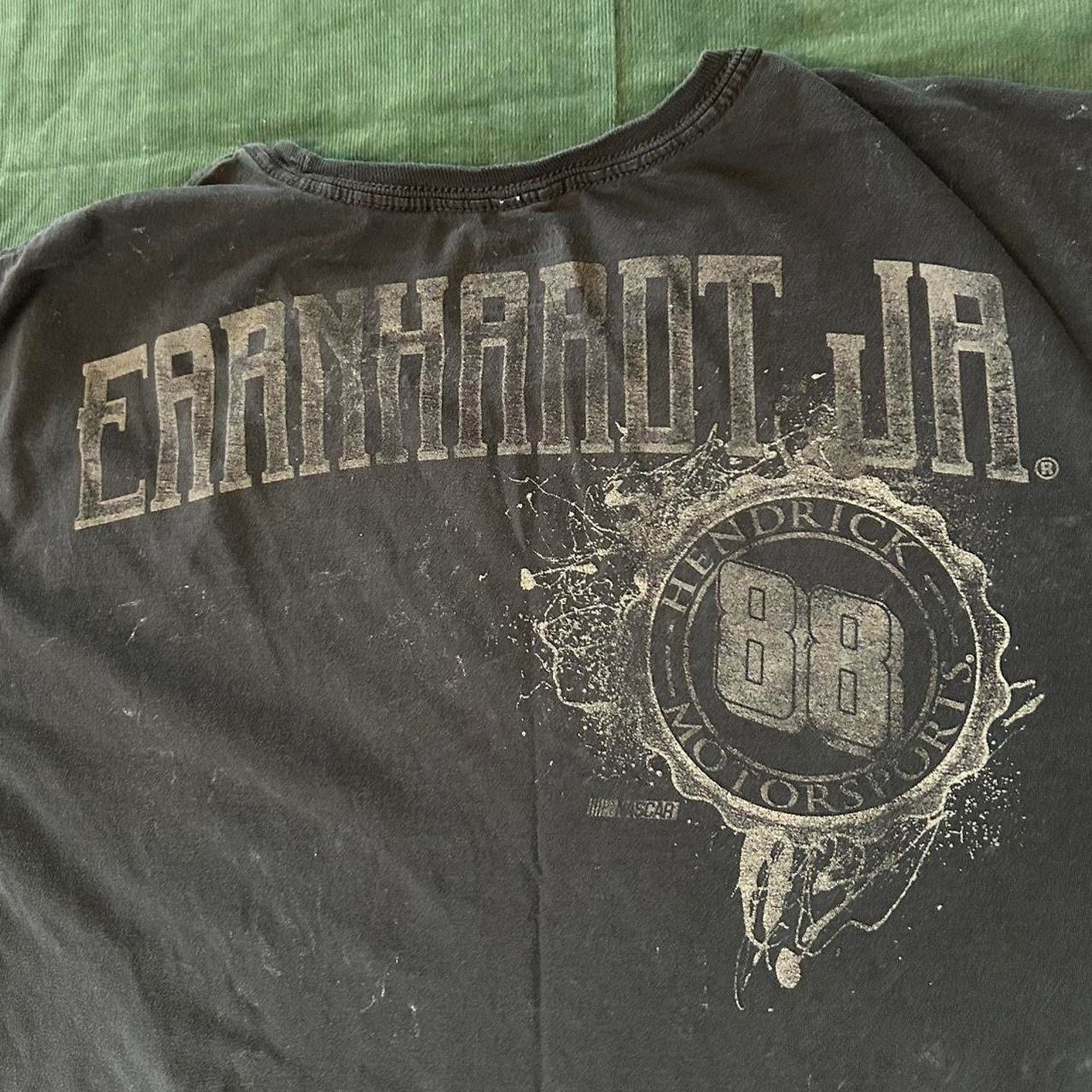 NASCAR Rare y2k nascar acid wash tee Size US XL / EU 56 / 4 - 6 Thumbnail