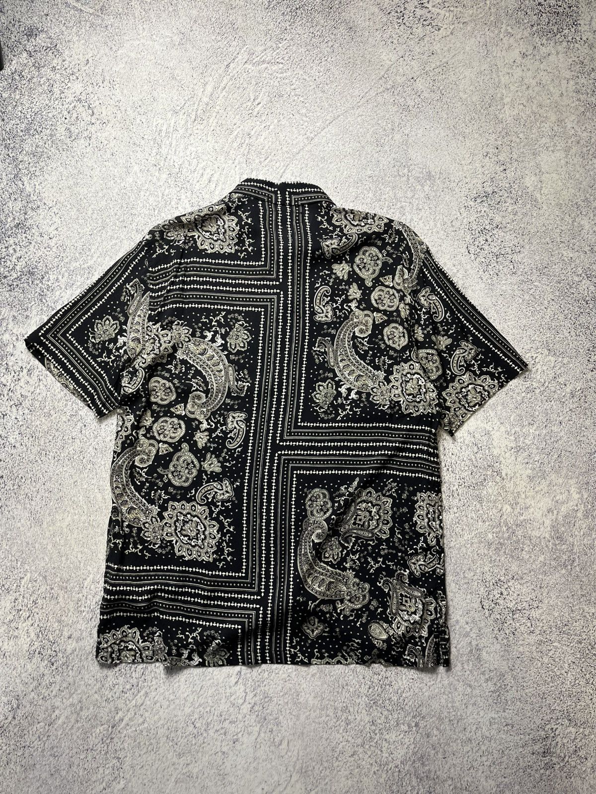Allsaints Designer Allsaints Bandana Hawaii crazy oversize shirt Size US L / EU 52-54 / 3 - 23 Thumbnail