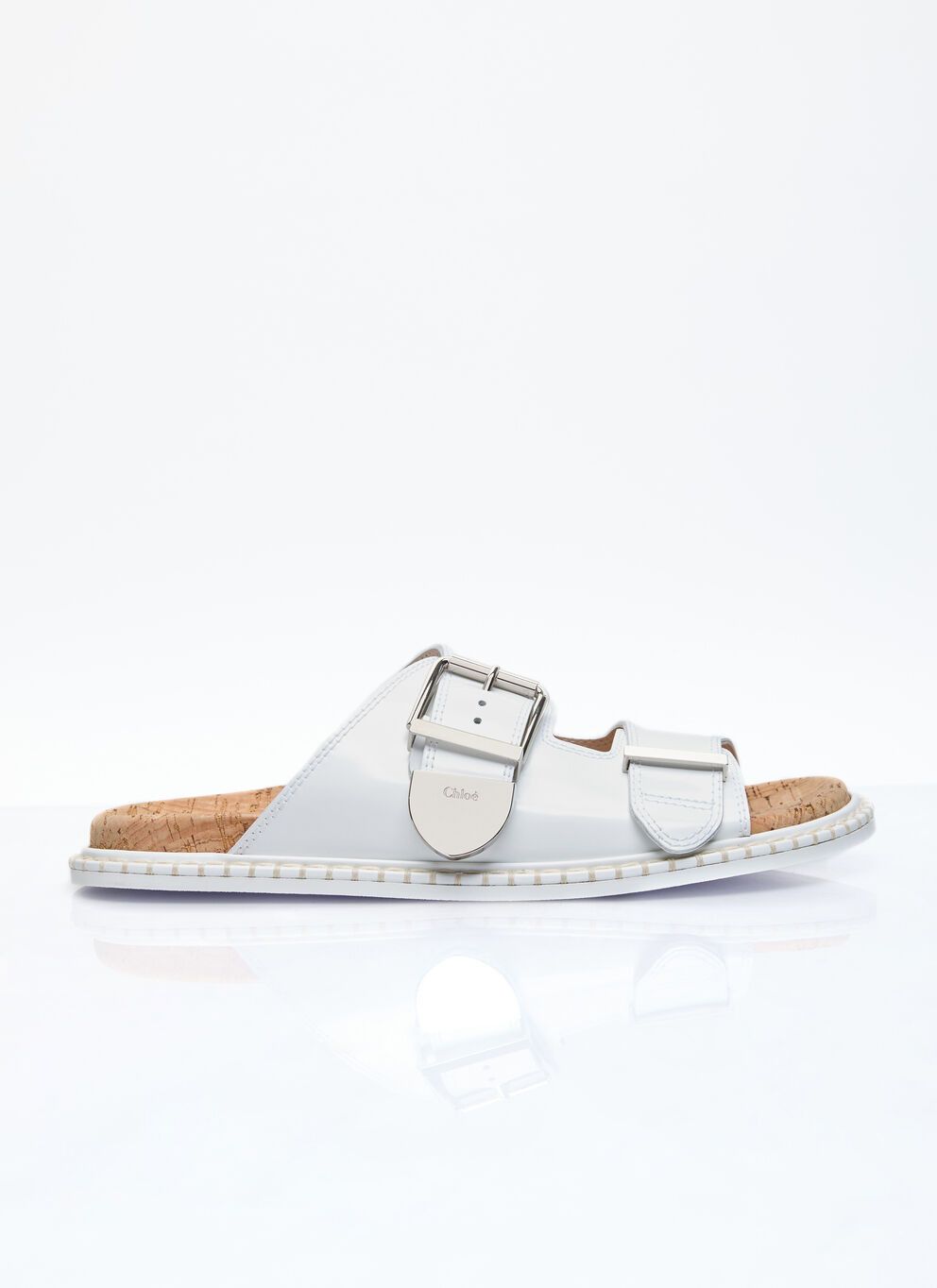 image of Chloe Rebecca Sandals in White, Women's (Size 11)