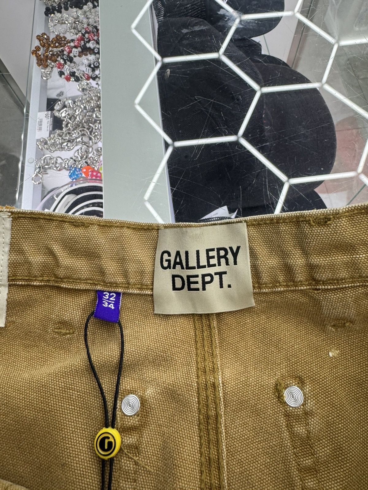 Gallery Dept. Gallery Dept Branko Carpenter Denim Jeans Tan Size US 32 / EU 48 - 4 Thumbnail