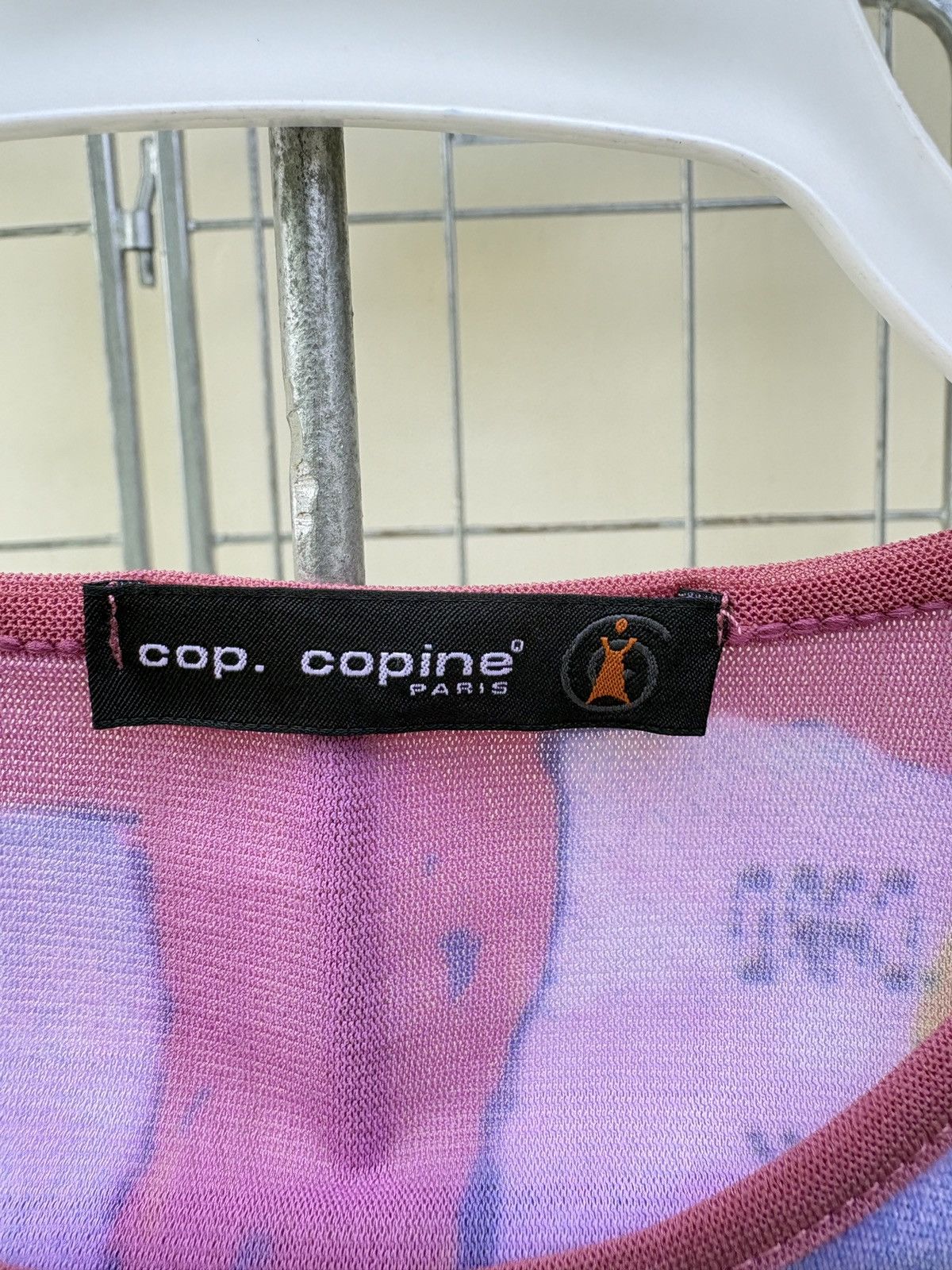 Cop Copine Cop Copine "Metro / London Underground" print mesh top Size M / US 6-8 / IT 42-44 - 4 Thumbnail