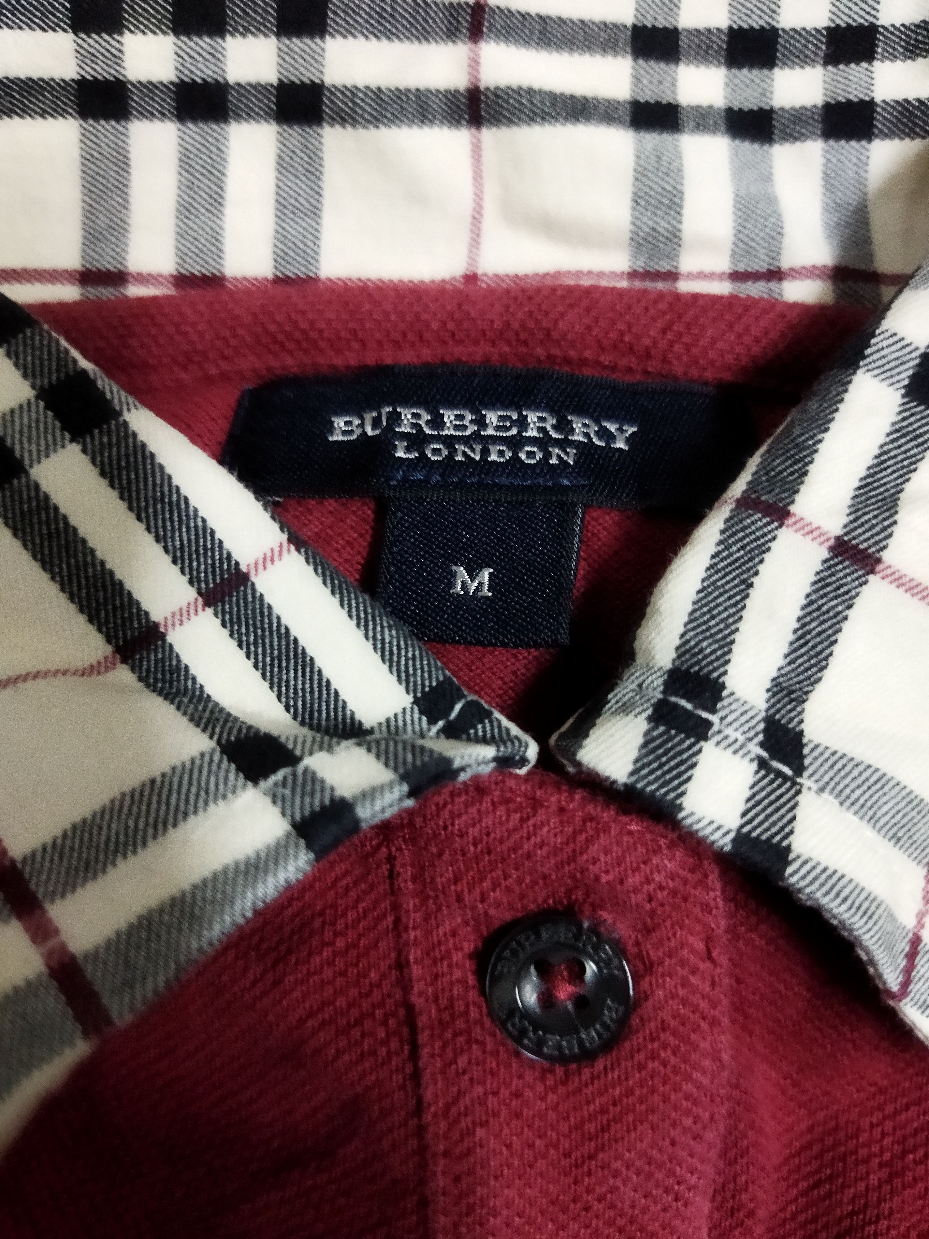 Burberry Burberry Polo Tee Size US M / EU 48-50 / 2 - 2 Thumbnail