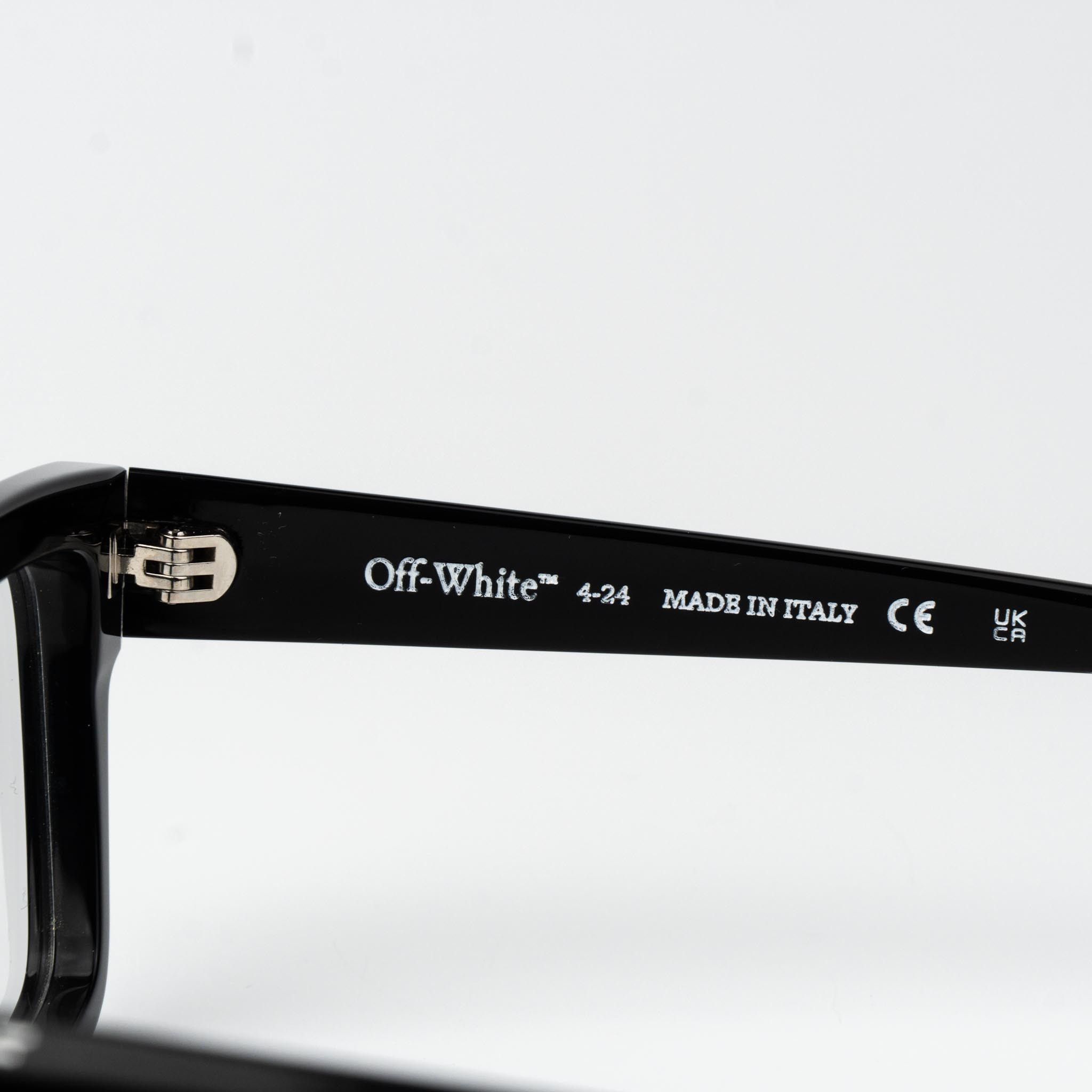 Off-White Off-White STYLE 7H Men Eyeglasses OERJ07H 1000 NEW AUTHENTIC Size ONE SIZE - 7 Thumbnail
