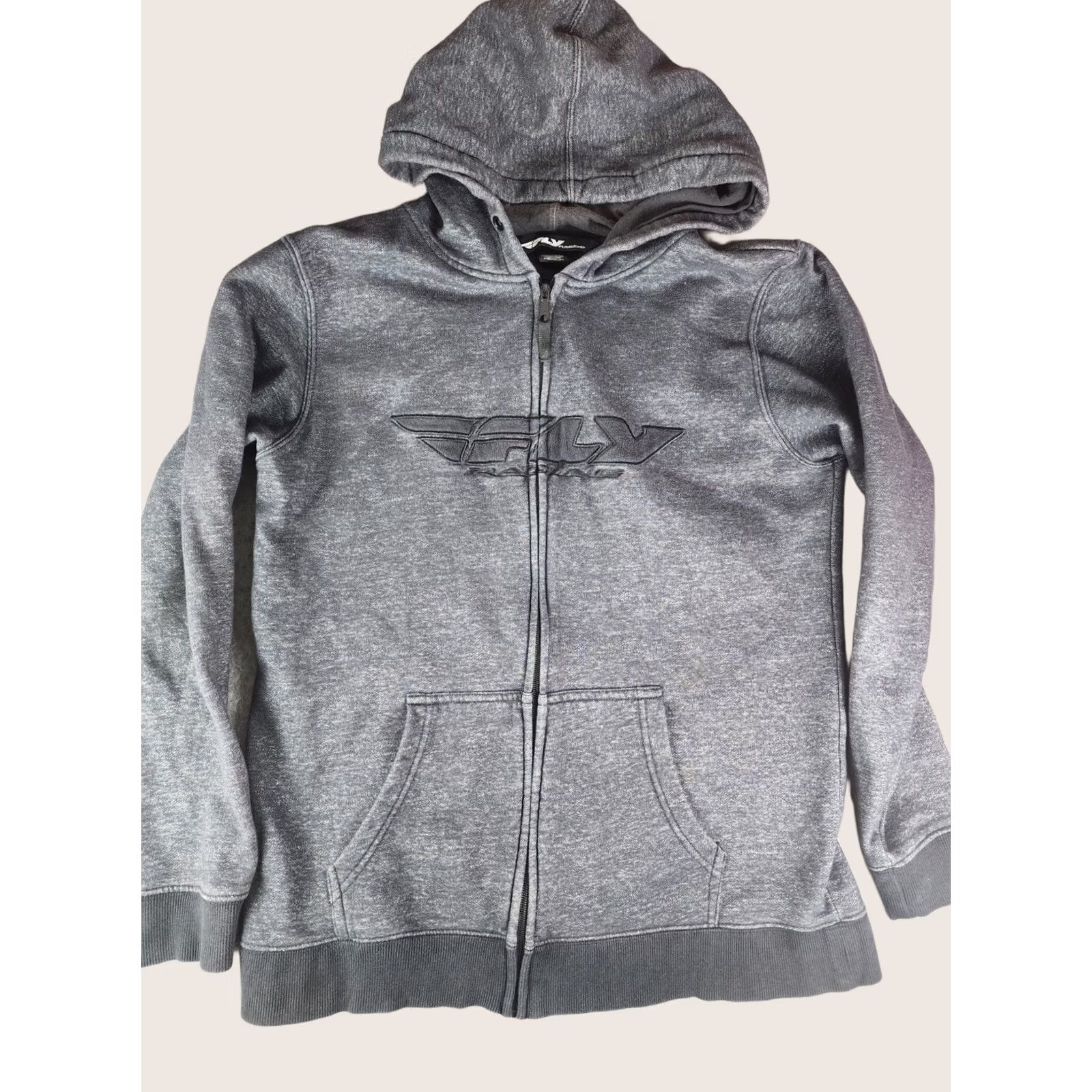 Hysteric Glamour × Vintage Yellow/Grey Zip-up Hoodie | Grailed