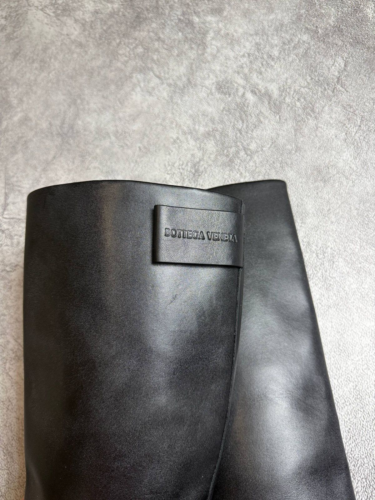 Bottega Veneta Bottega Veneta Black Leather Knee-High Boots Size US 9 / IT 39 - 3 Thumbnail