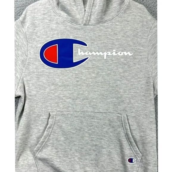 Champion Champion Hoodie Sweatshirt Mens Small Gray Graphic Print Pocket Logo NEW Sweatshirt Pullover Graphic Print Logo Mens Small Gray Size US S / EU 44-46 / 1 - 2 Thumbnail