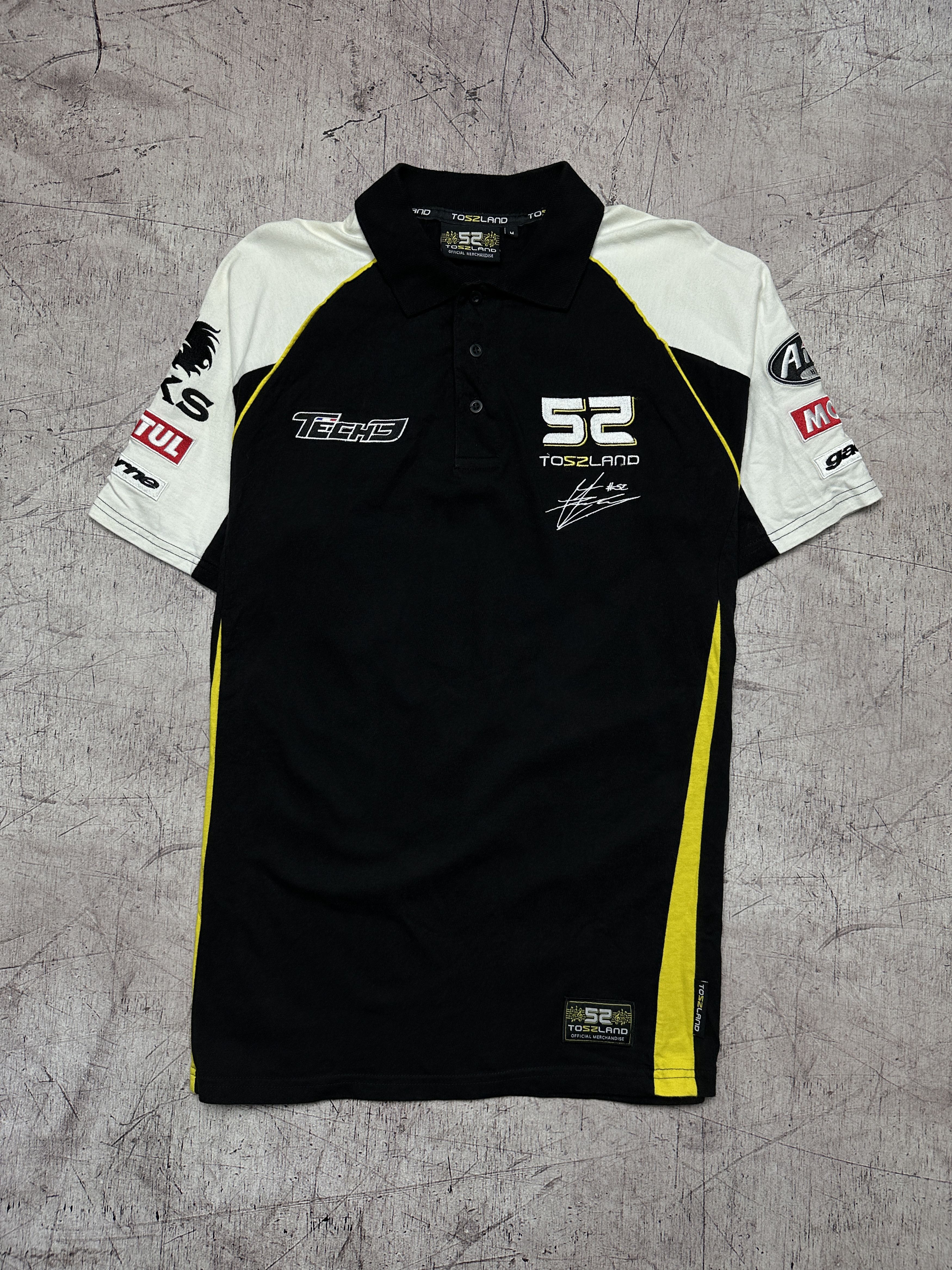 Vintage Toszland 52 Racing Vintage Mens Polo Shirt Size US M / EU 48-50 / 2 - 3 Thumbnail