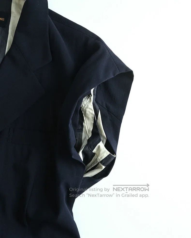 Comme des Garcons Comme Des Garcons Chinese-style frog-buttoned sleeveless c Size M / US 6-8 / IT 42-44 - 5 Thumbnail