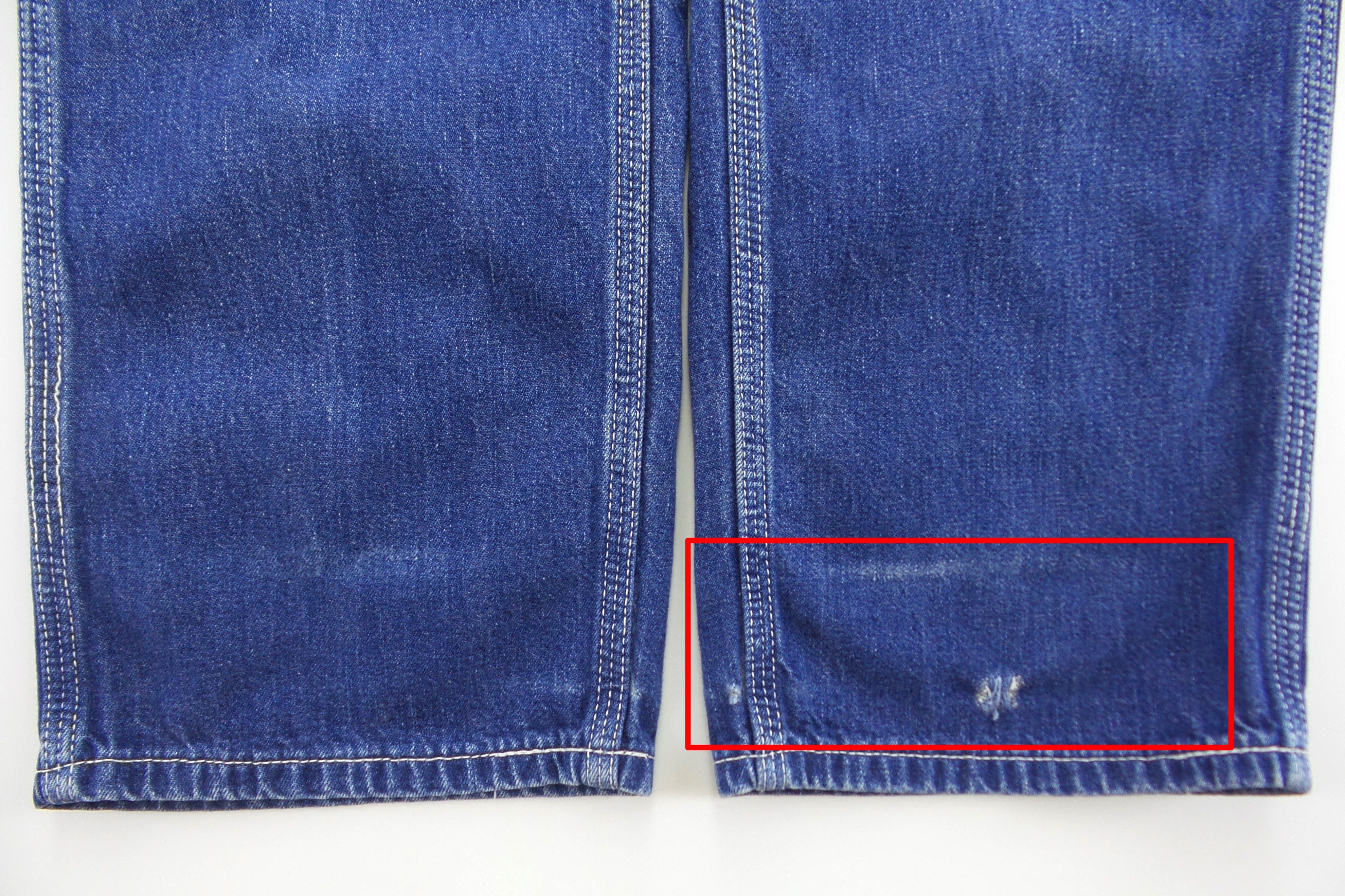 Lee × Vintage VINTAGE Lee '42 Talon Zipper' Carpenter Jeans W24xL41 Size US 26 / EU 42 - 5 Thumbnail