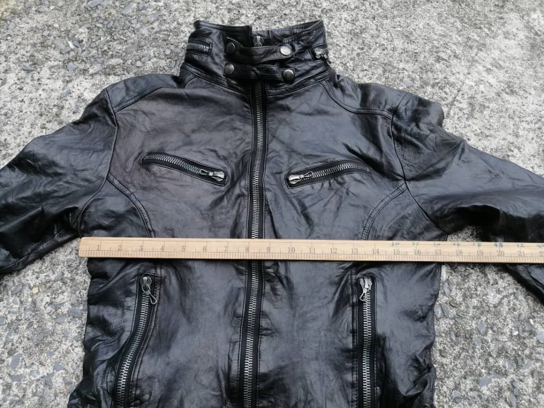 Japanese Brand × Shellac Shellac Made In Japan Bikers / Punk Style Leather Jacket Size US S / EU 44-46 / 1 - 3 Thumbnail
