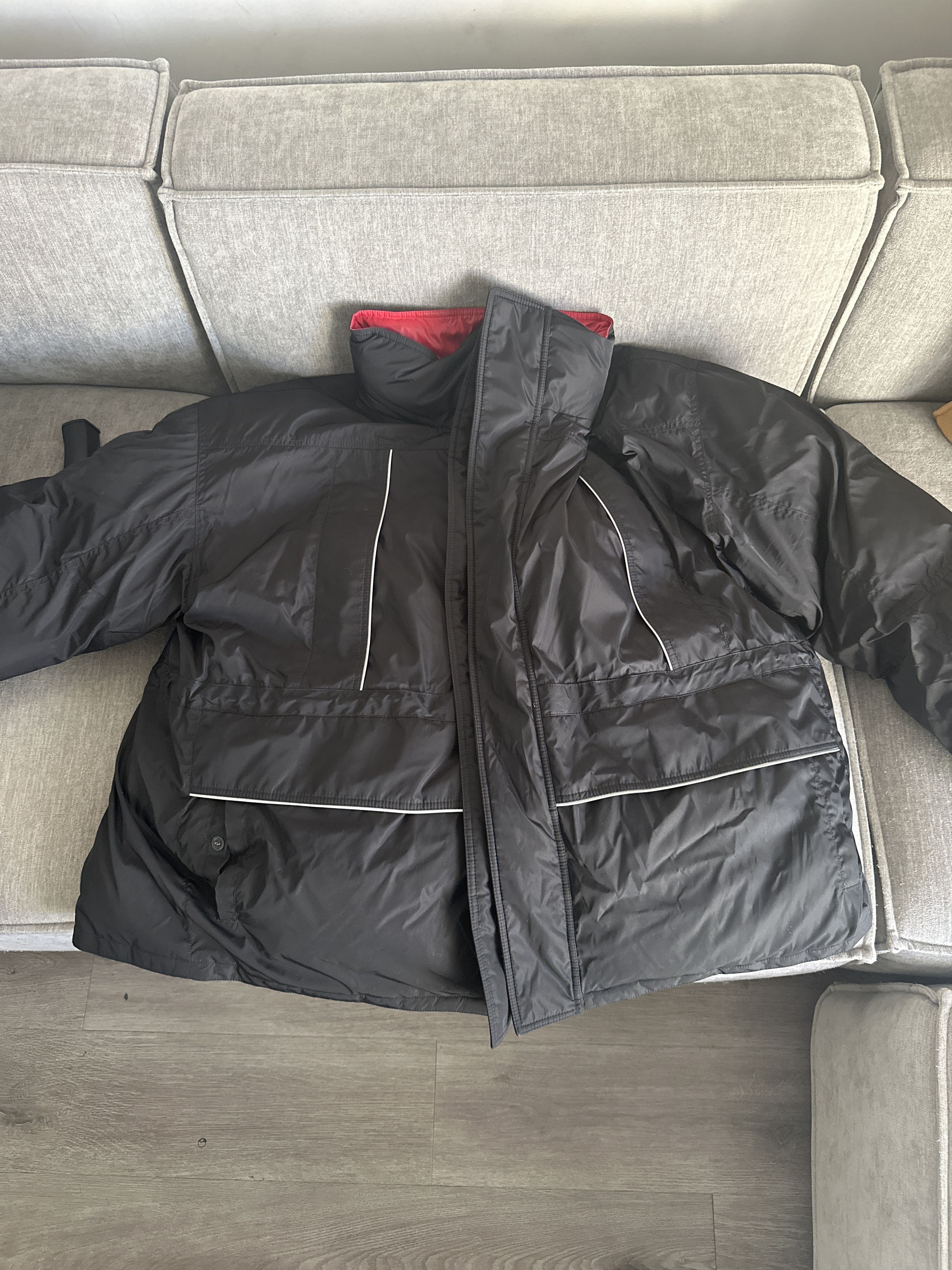 Balenciaga Parka Mat Nylon Black Size US S / EU 44-46 / 1 - 6 Thumbnail