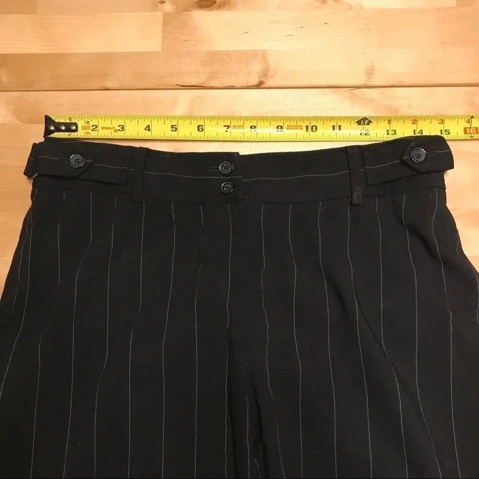 Other Adrienne Vittadini Pinstripe Dress Pants Career Size 27" / US 4 / IT 40 - 5 Thumbnail